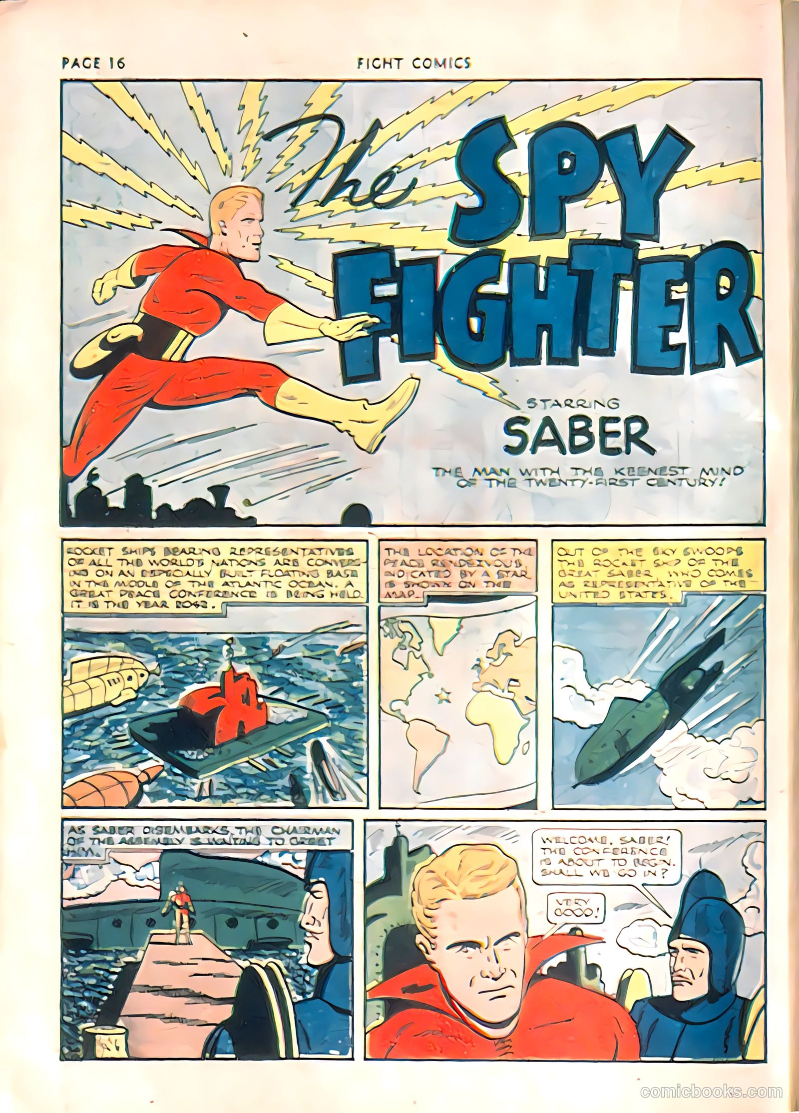 Fight Comics #13 (1941) — page 19 of 68