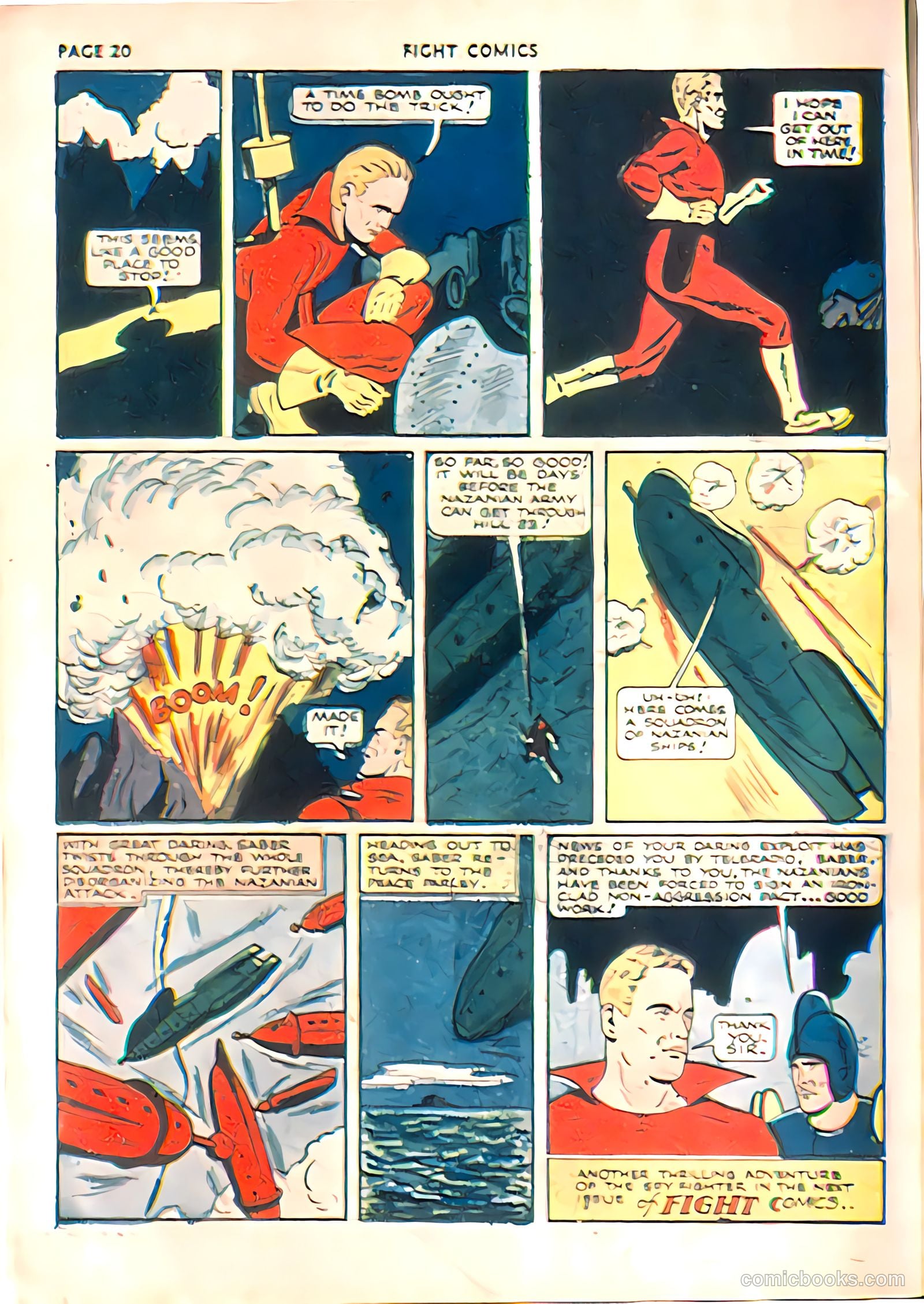 Fight Comics #13 (1941) — page 23 of 68