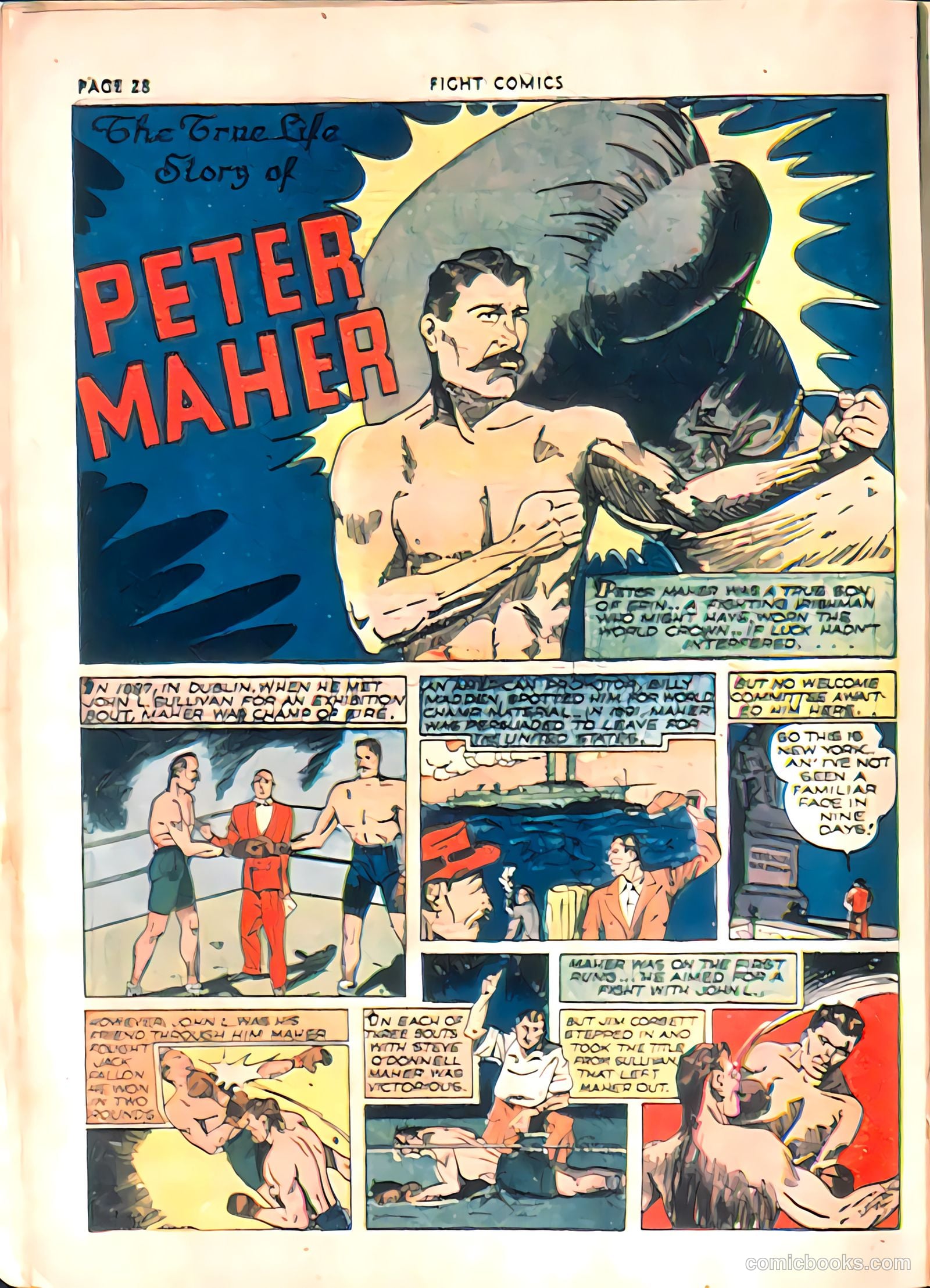 Fight Comics #13 (1941) — page 31 of 68