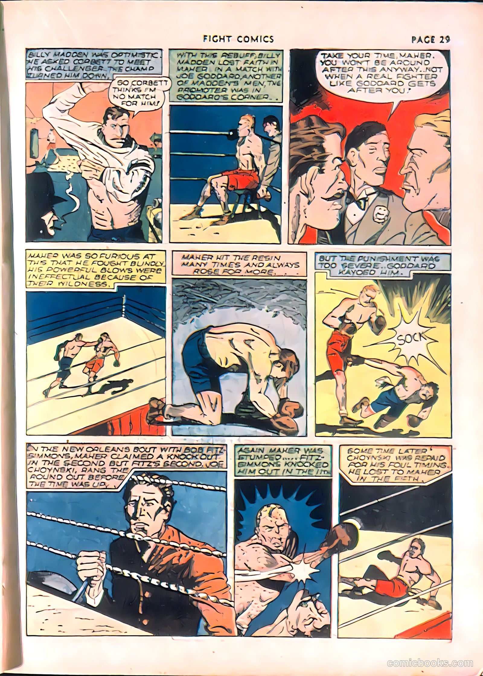 Fight Comics #13 (1941) — page 32 of 68