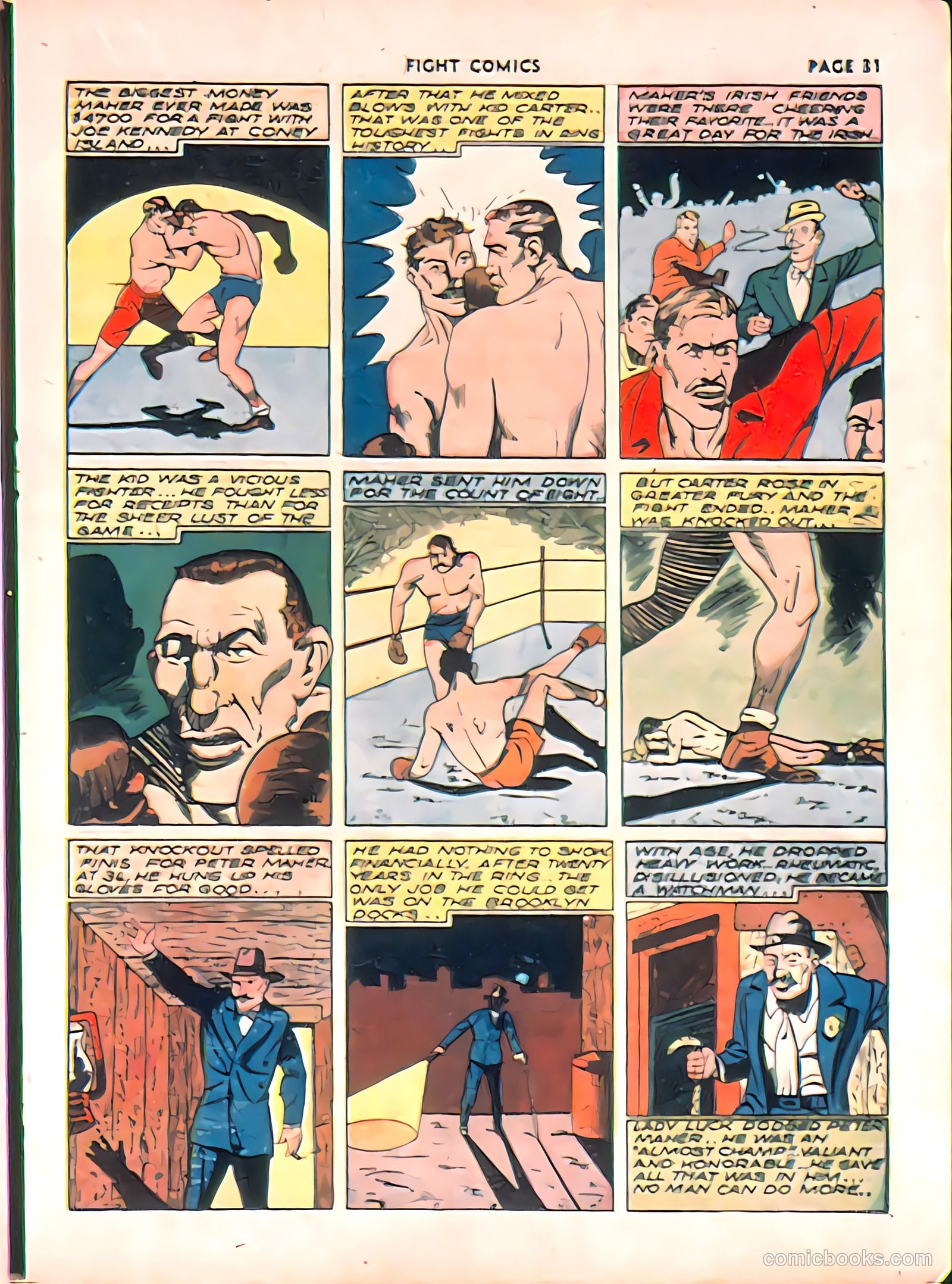 Fight Comics #13 (1941) — page 34 of 68