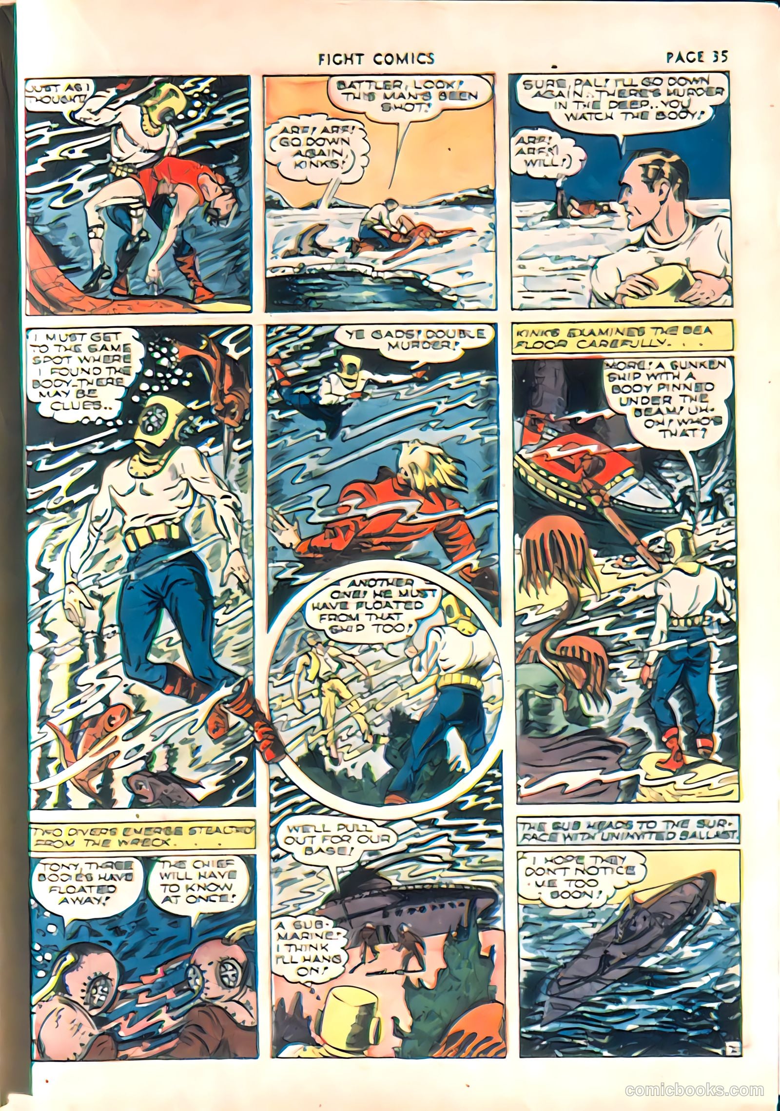 Fight Comics #13 (1941) — page 37 of 68