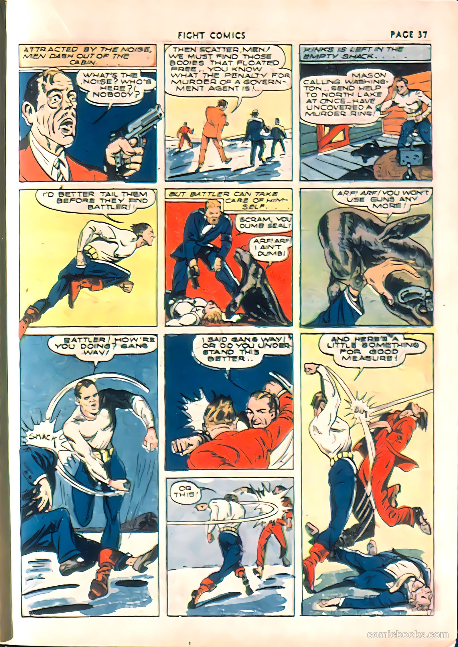 Fight Comics #13 (1941) — page 39 of 68