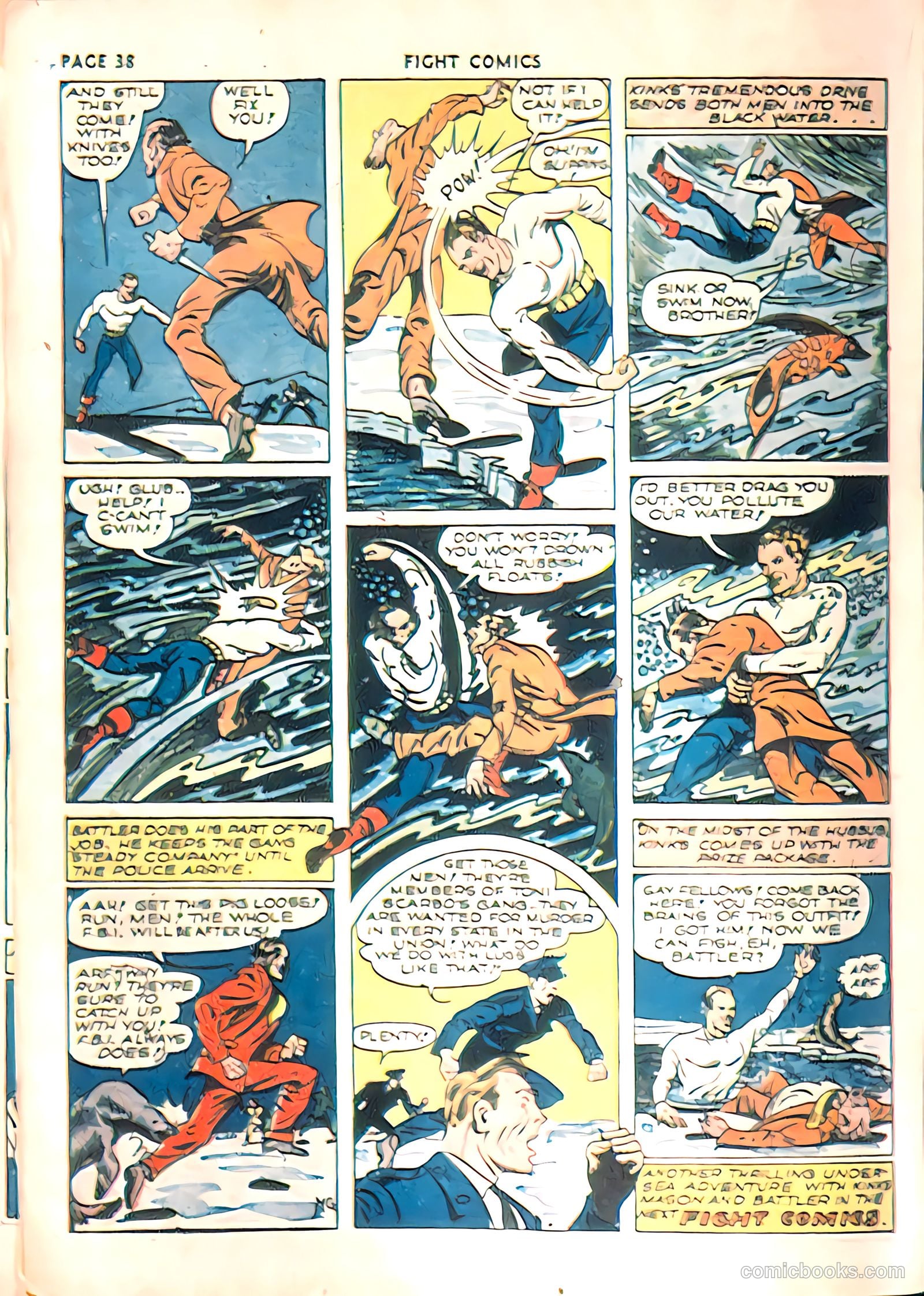 Fight Comics #13 (1941) — page 40 of 68