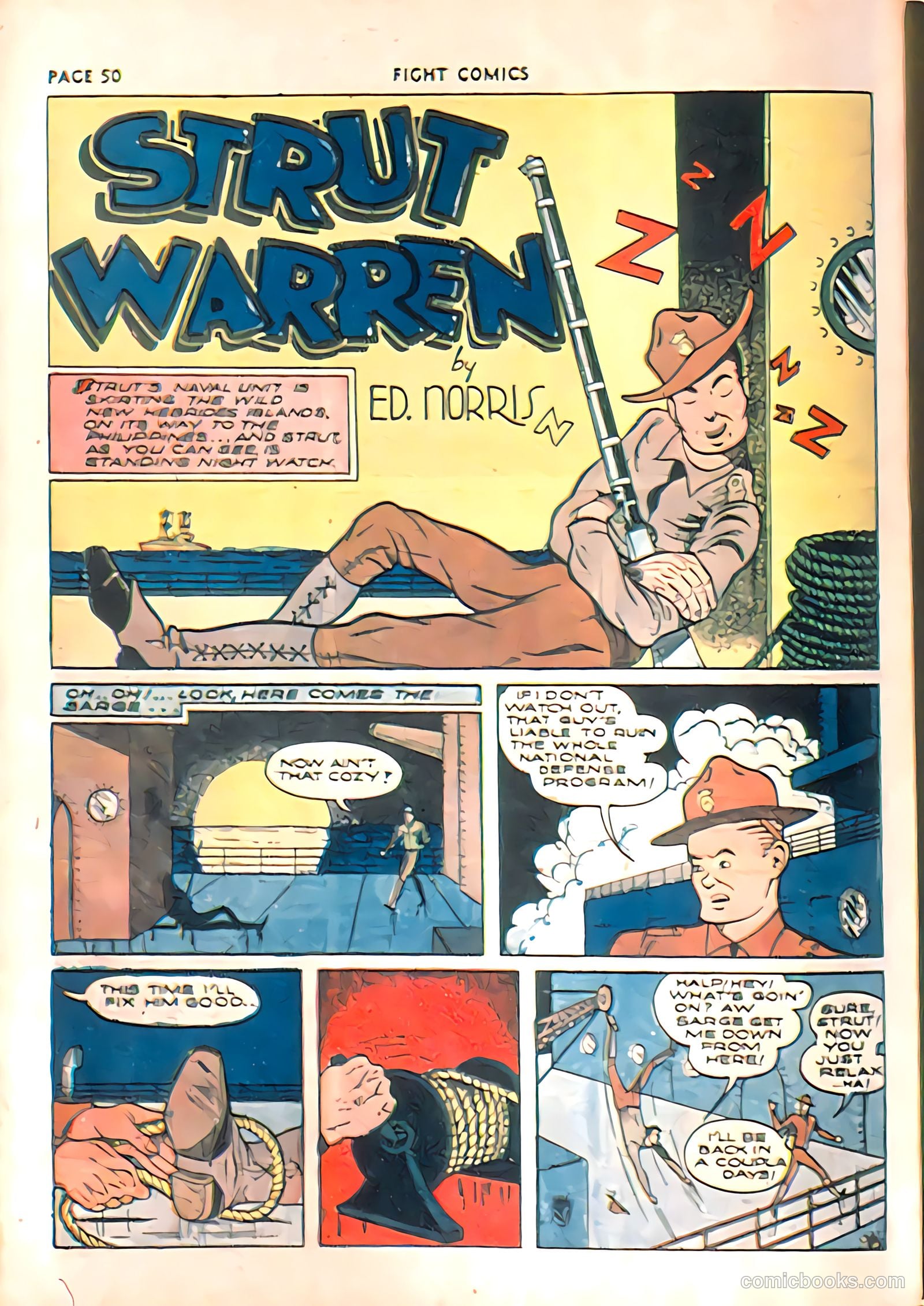 Fight Comics #13 (1941) — page 52 of 68