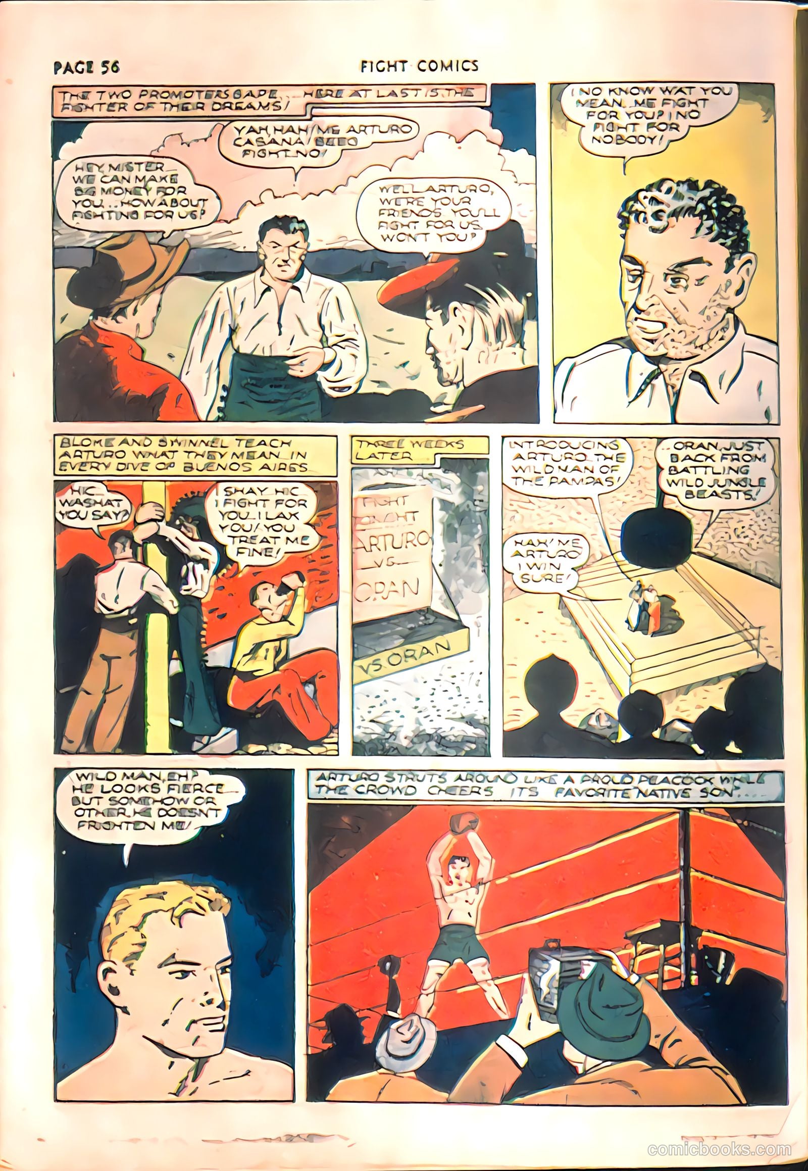 Fight Comics #13 (1941) — page 58 of 68
