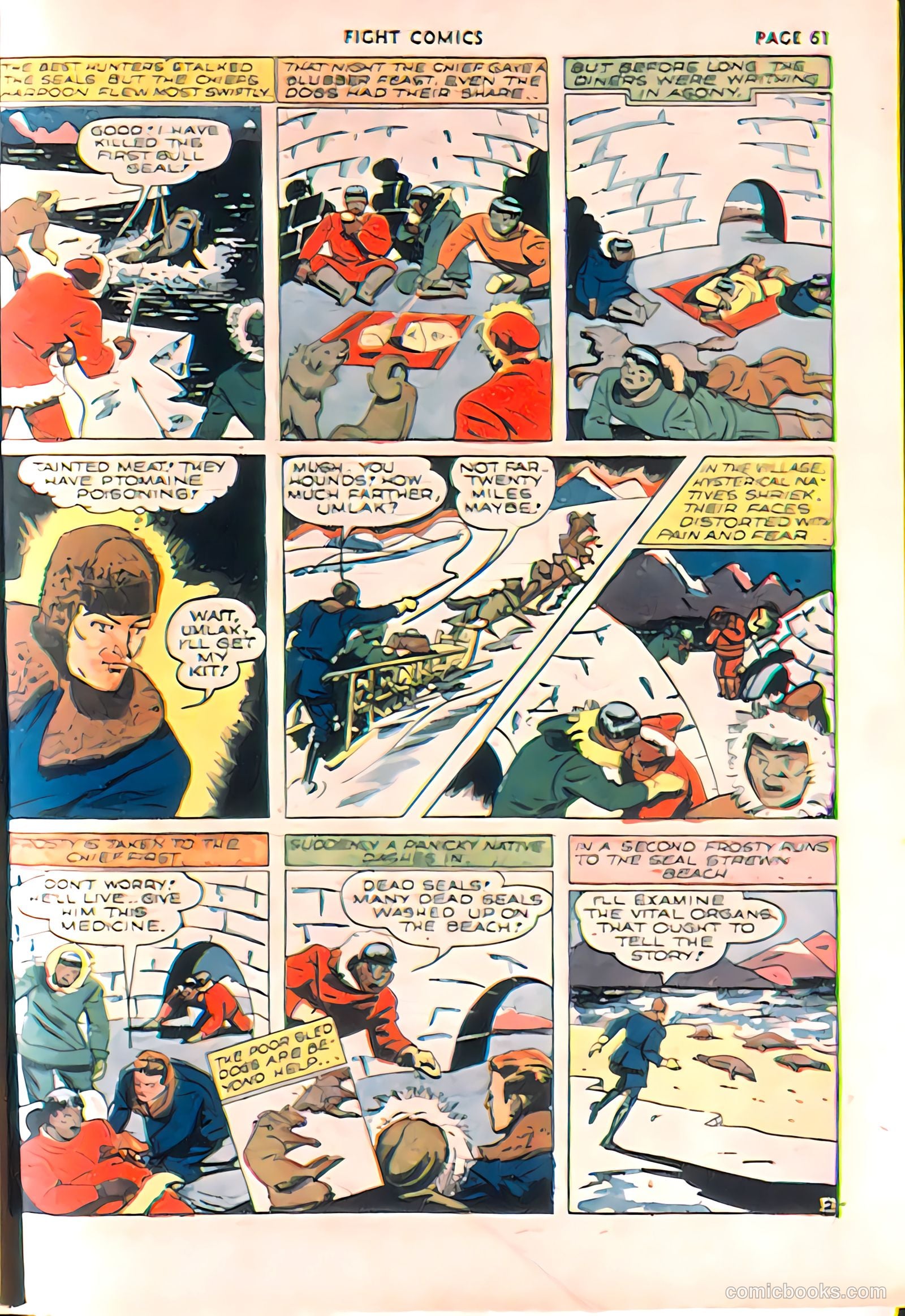 Fight Comics #13 (1941) — page 63 of 68