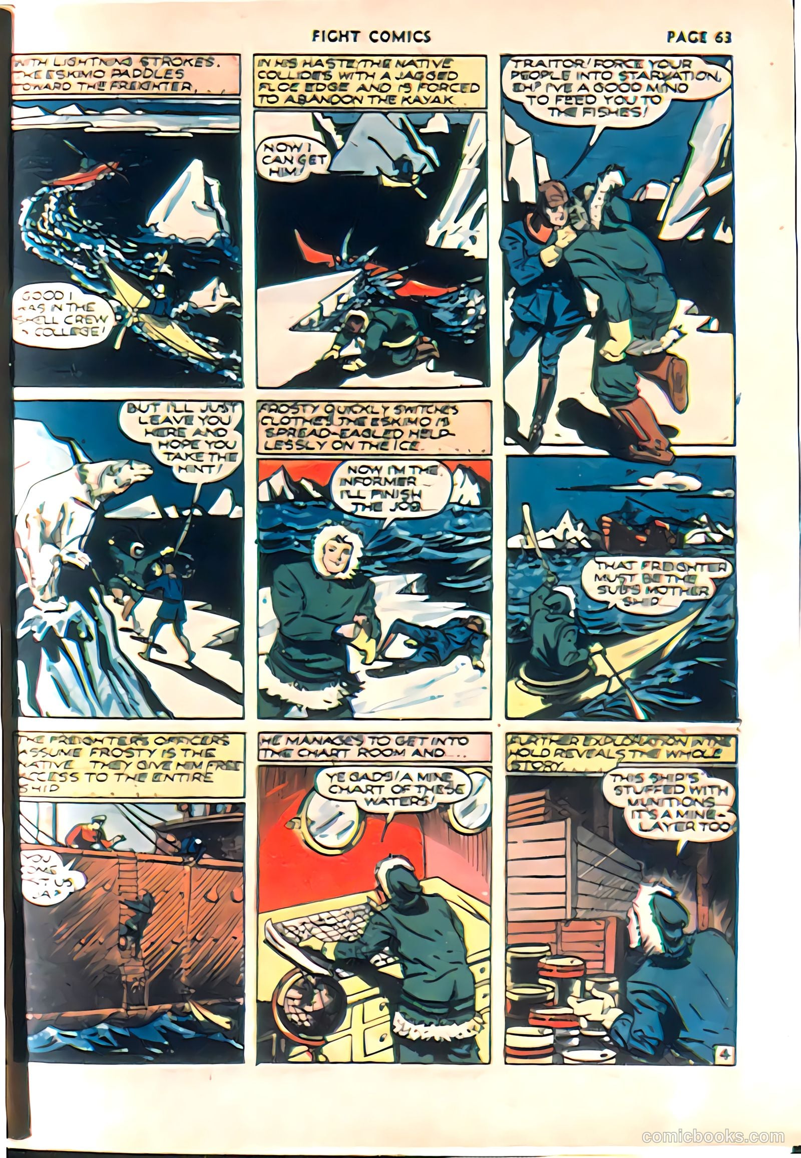 Fight Comics #13 (1941) — page 65 of 68