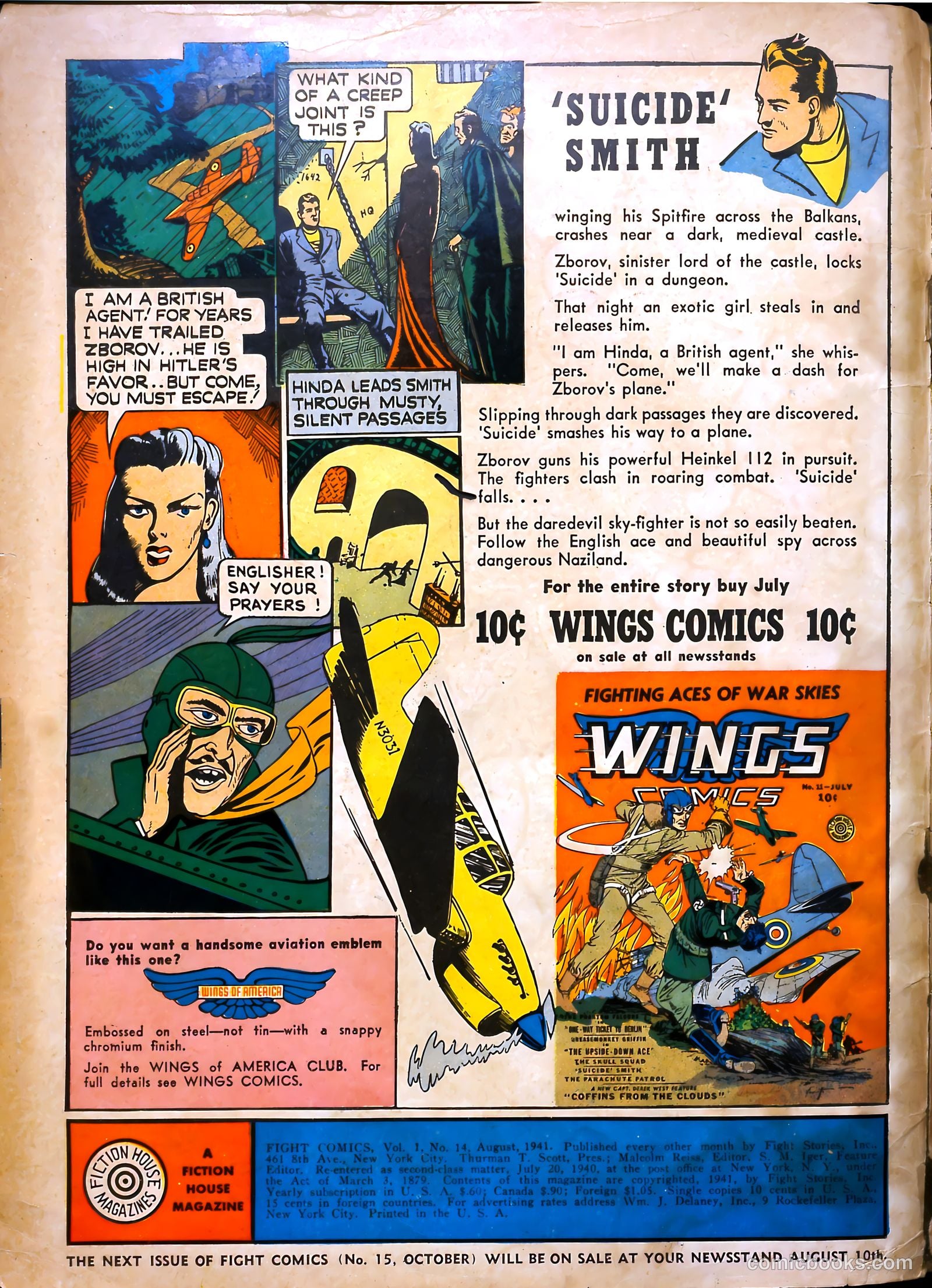 Fight Comics #14 (1941) — page 3 of 69
