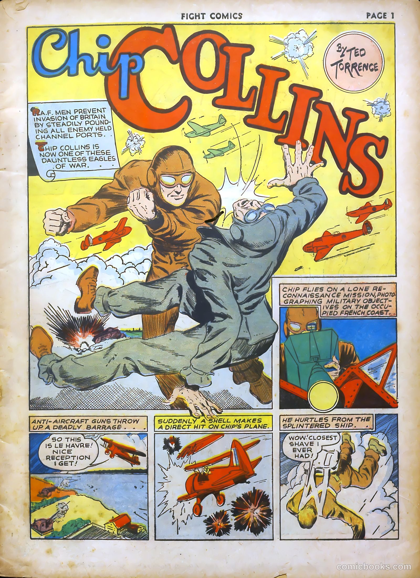 Fight Comics #14 (1941) — page 4 of 69