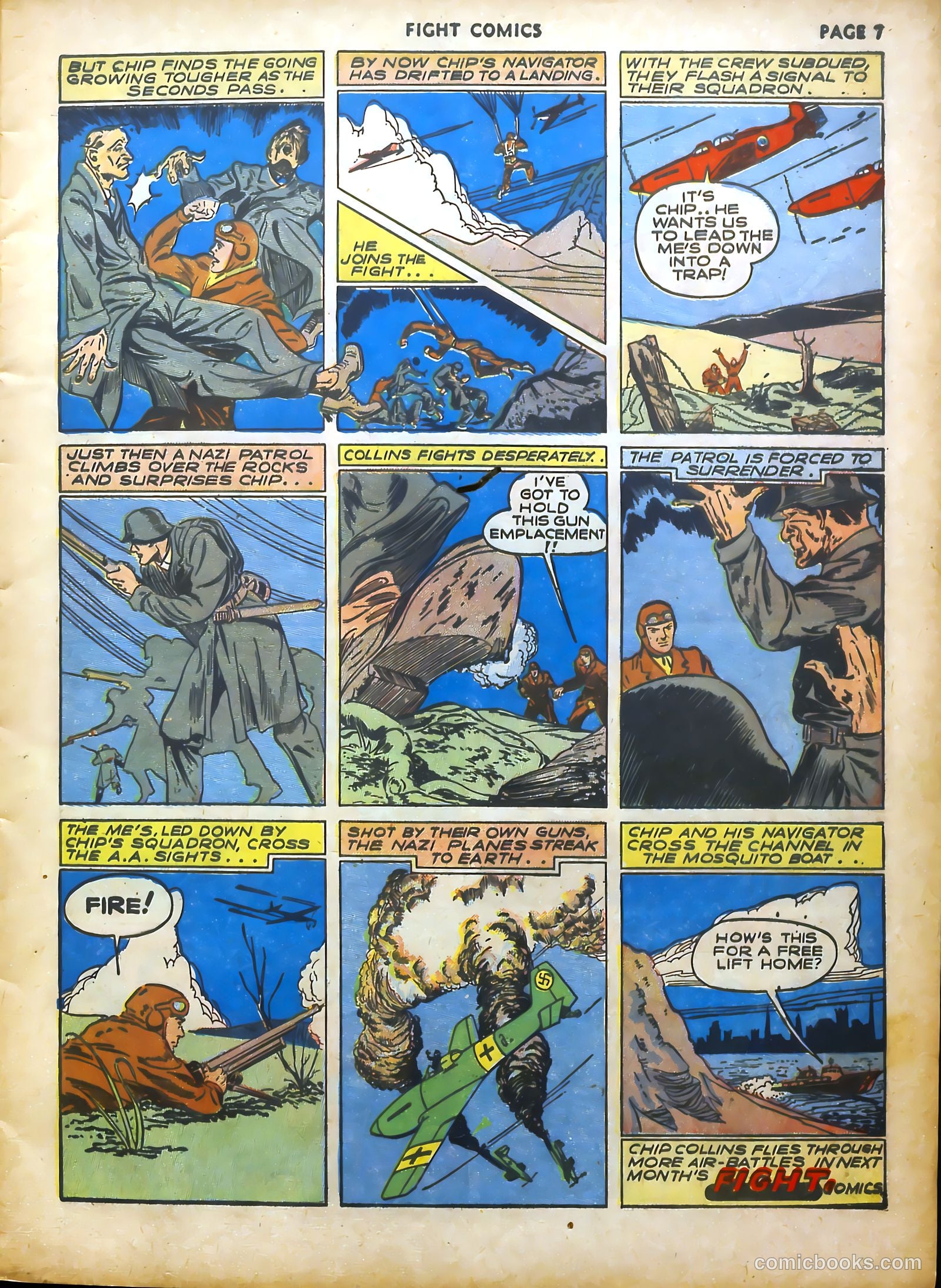 Fight Comics #14 (1941) — page 10 of 69