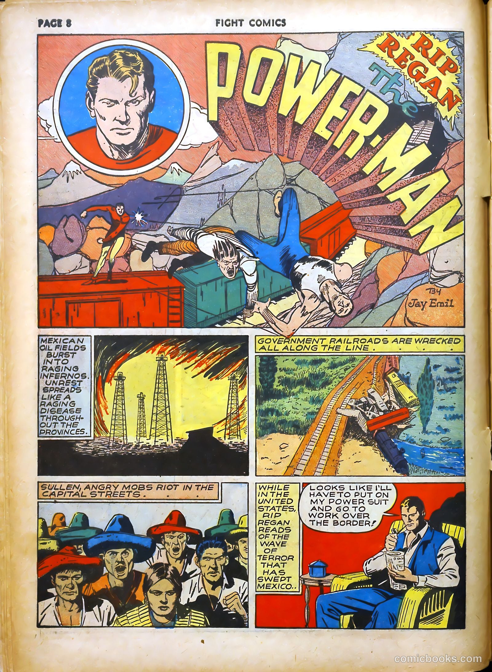 Fight Comics #14 (1941) — page 11 of 69