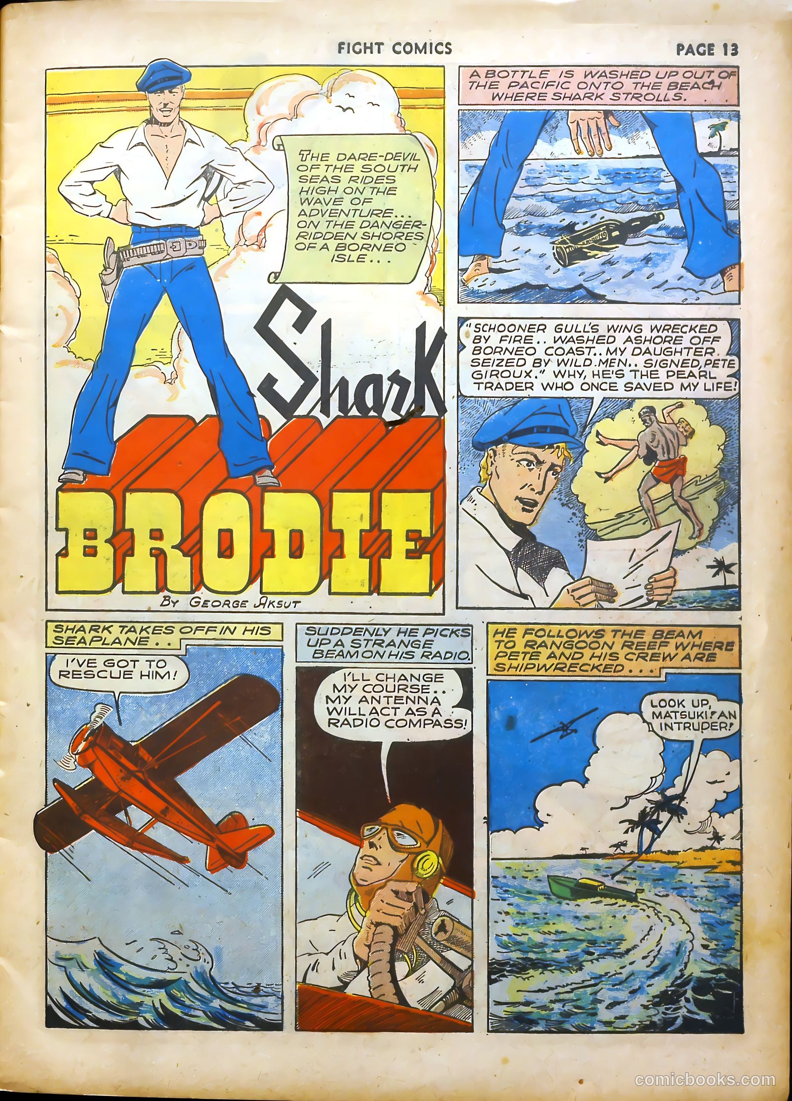 Fight Comics #14 (1941) — page 16 of 69