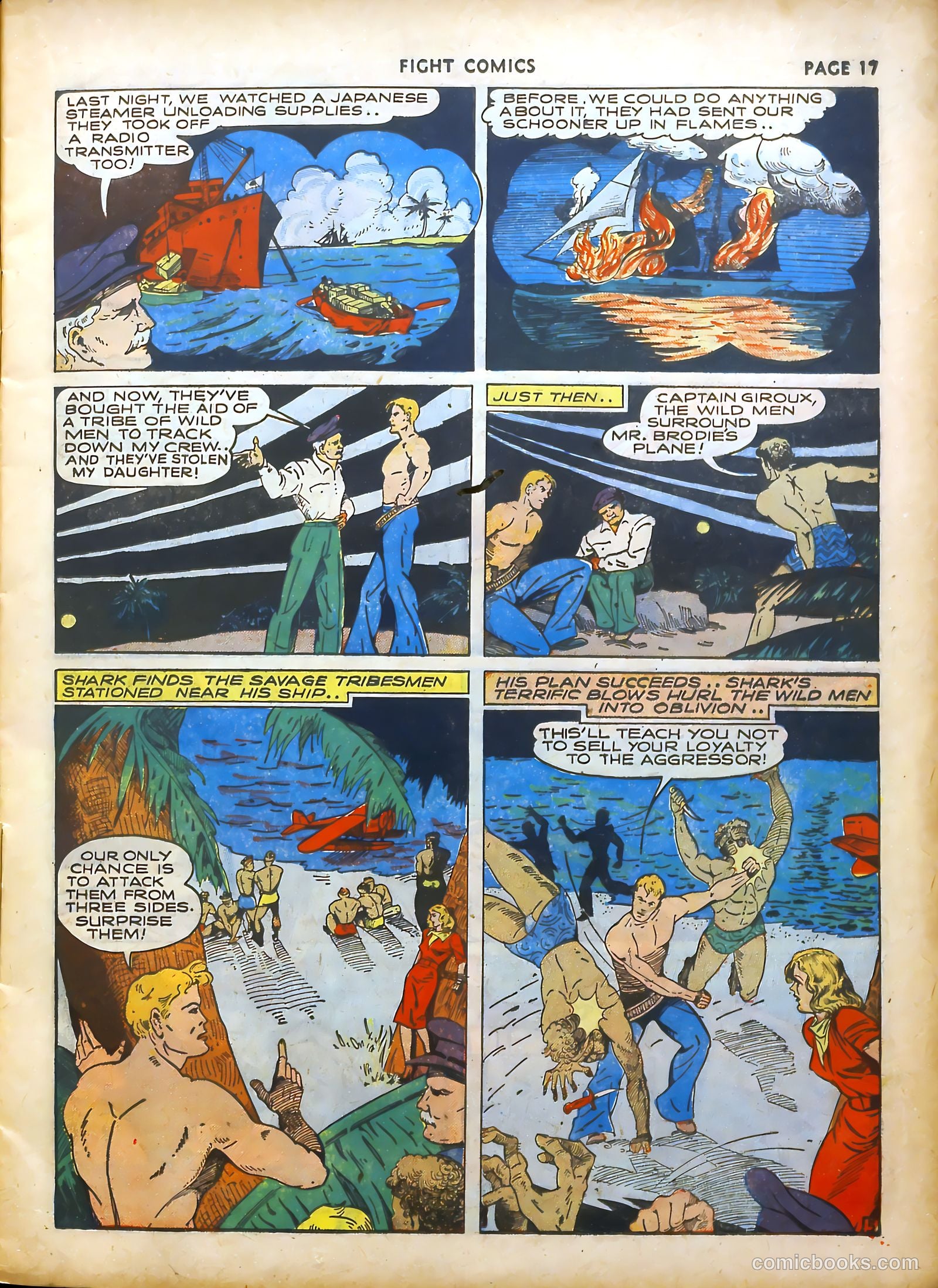 Fight Comics #14 (1941) — page 20 of 69