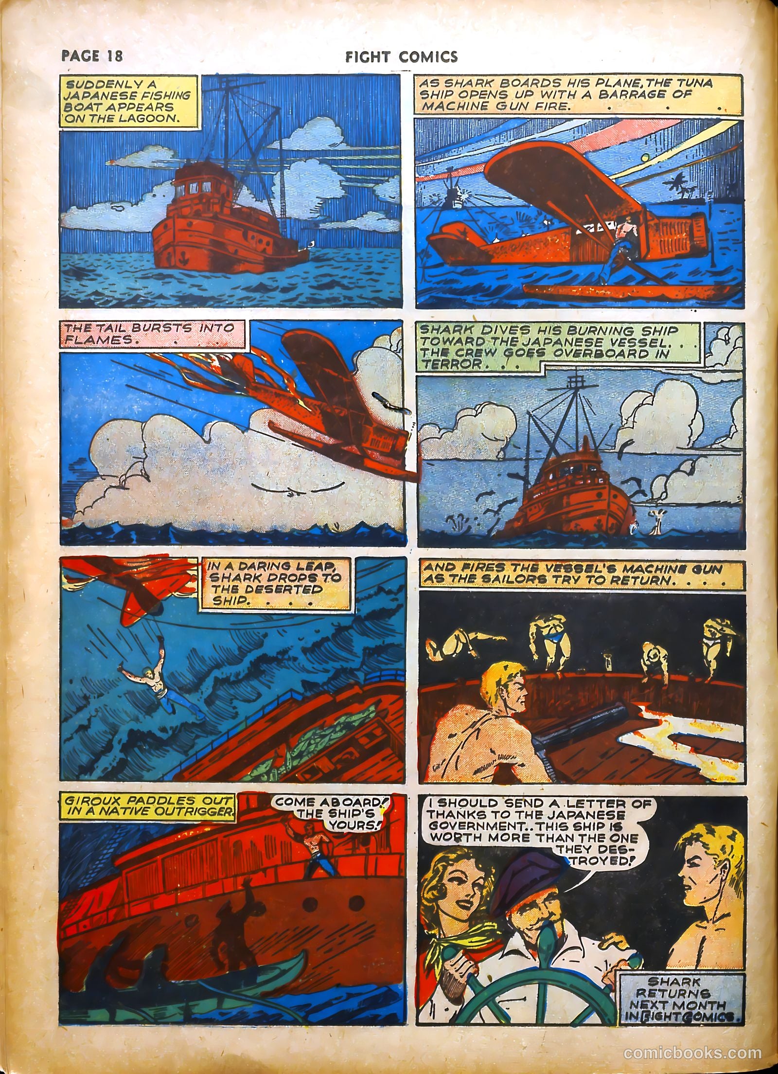 Fight Comics #14 (1941) — page 21 of 69