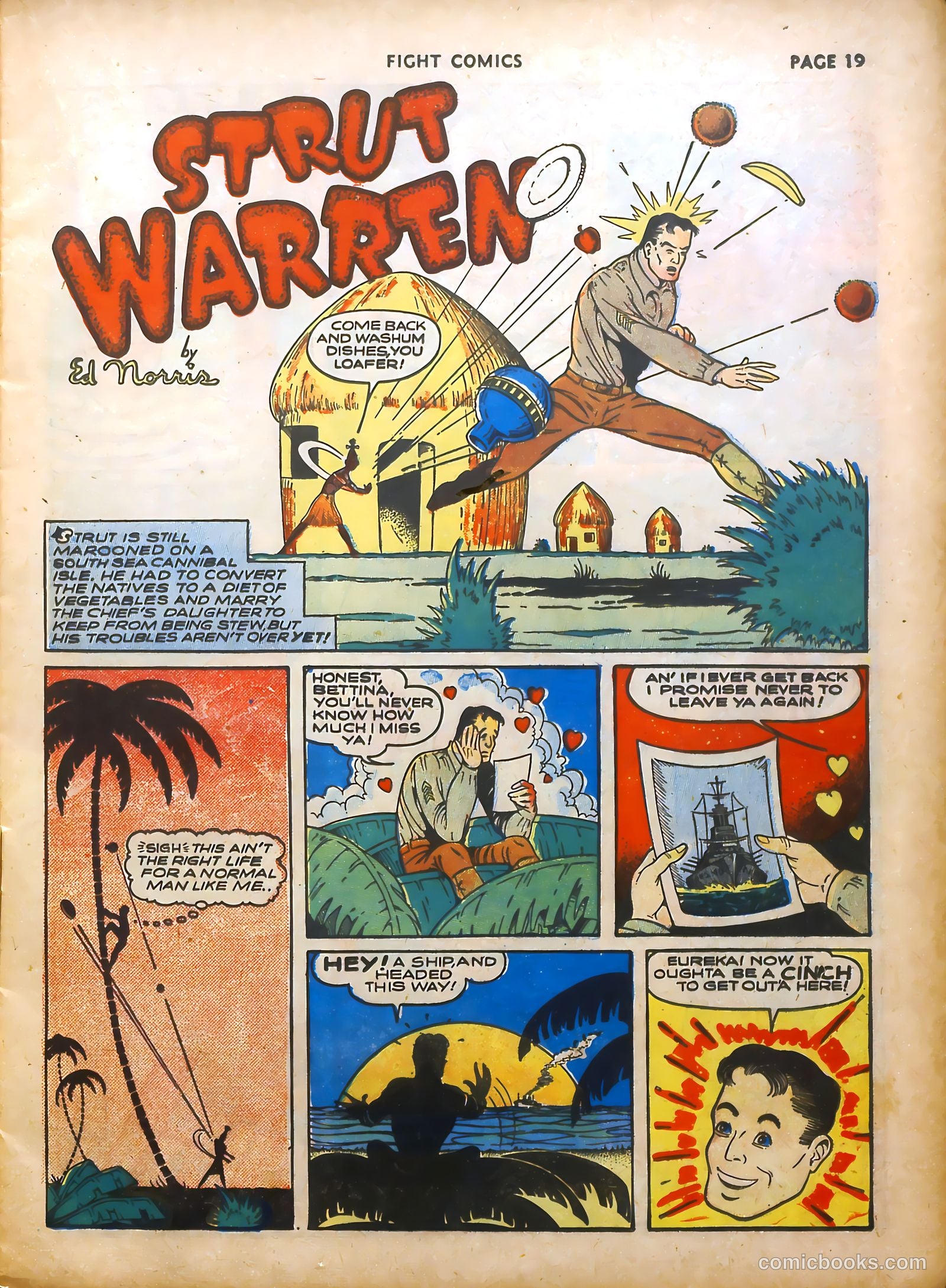 Fight Comics #14 (1941) — page 22 of 69