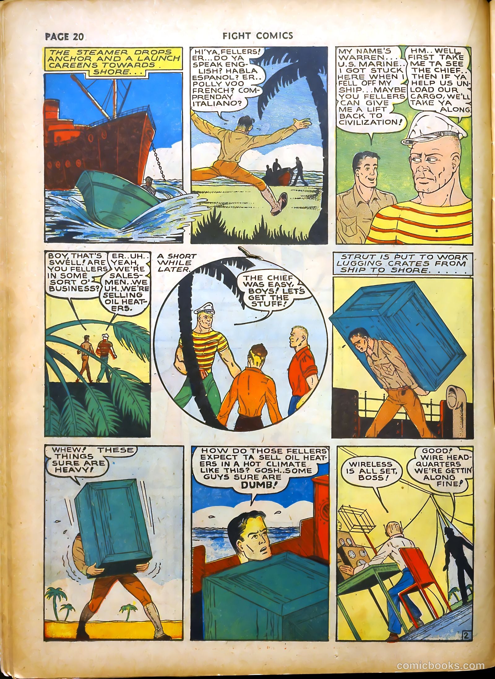 Fight Comics #14 (1941) — page 23 of 69
