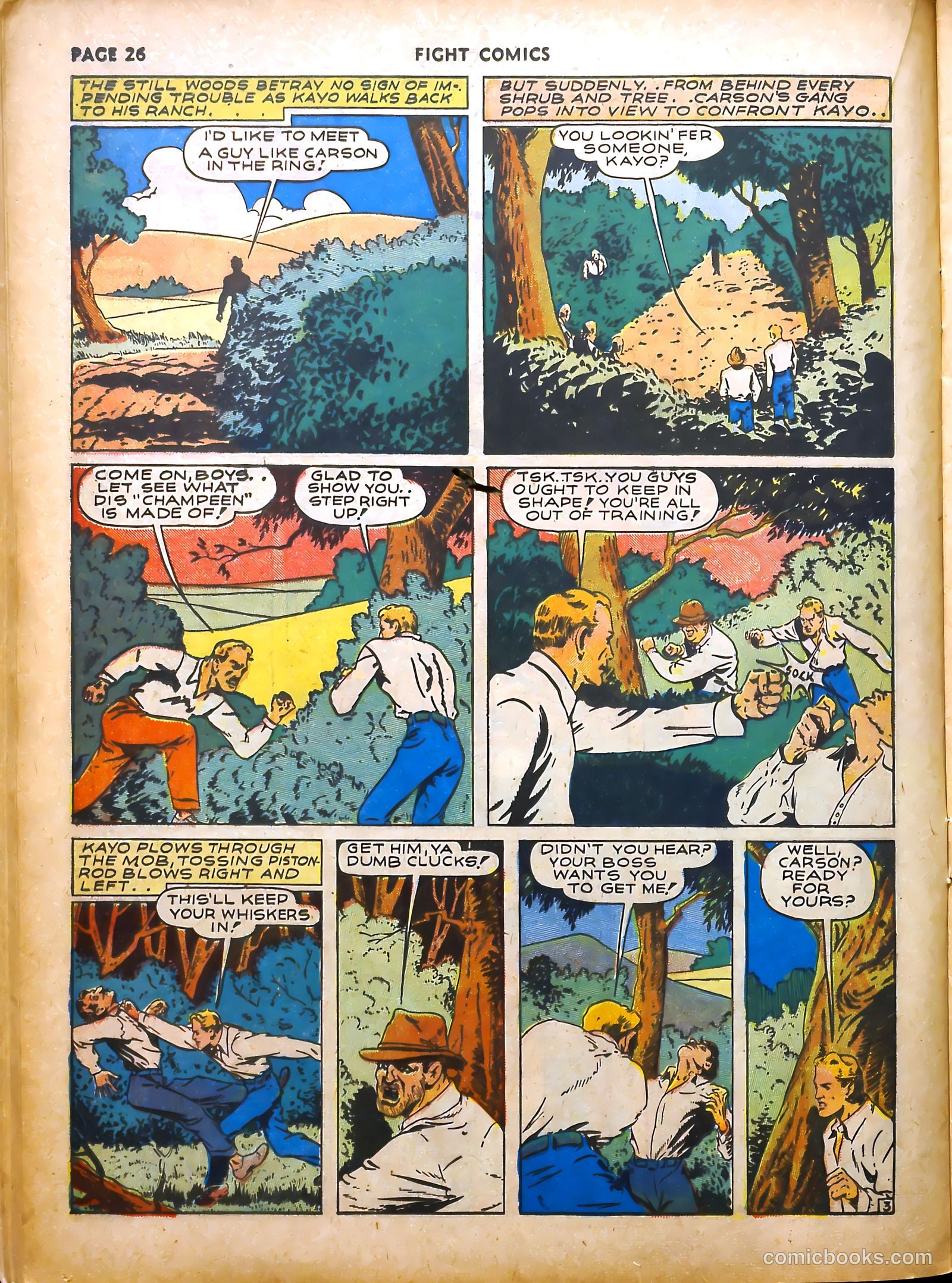 Fight Comics #14 (1941) — page 29 of 69