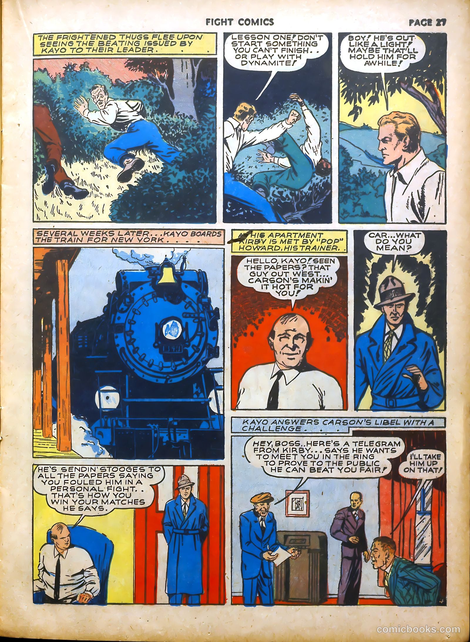 Fight Comics #14 (1941) — page 30 of 69