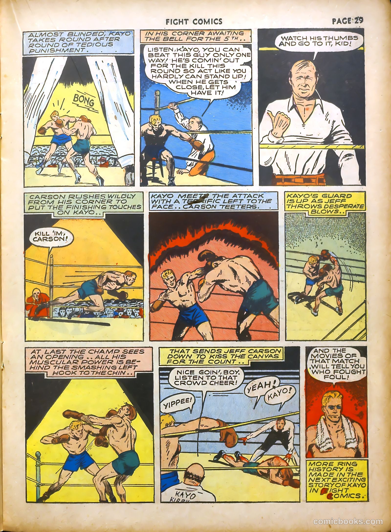 Fight Comics #14 (1941) — page 32 of 69