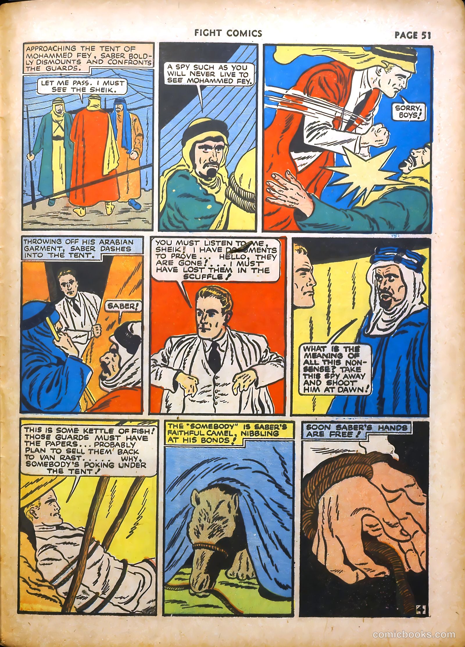 Fight Comics #14 (1941) — page 54 of 69
