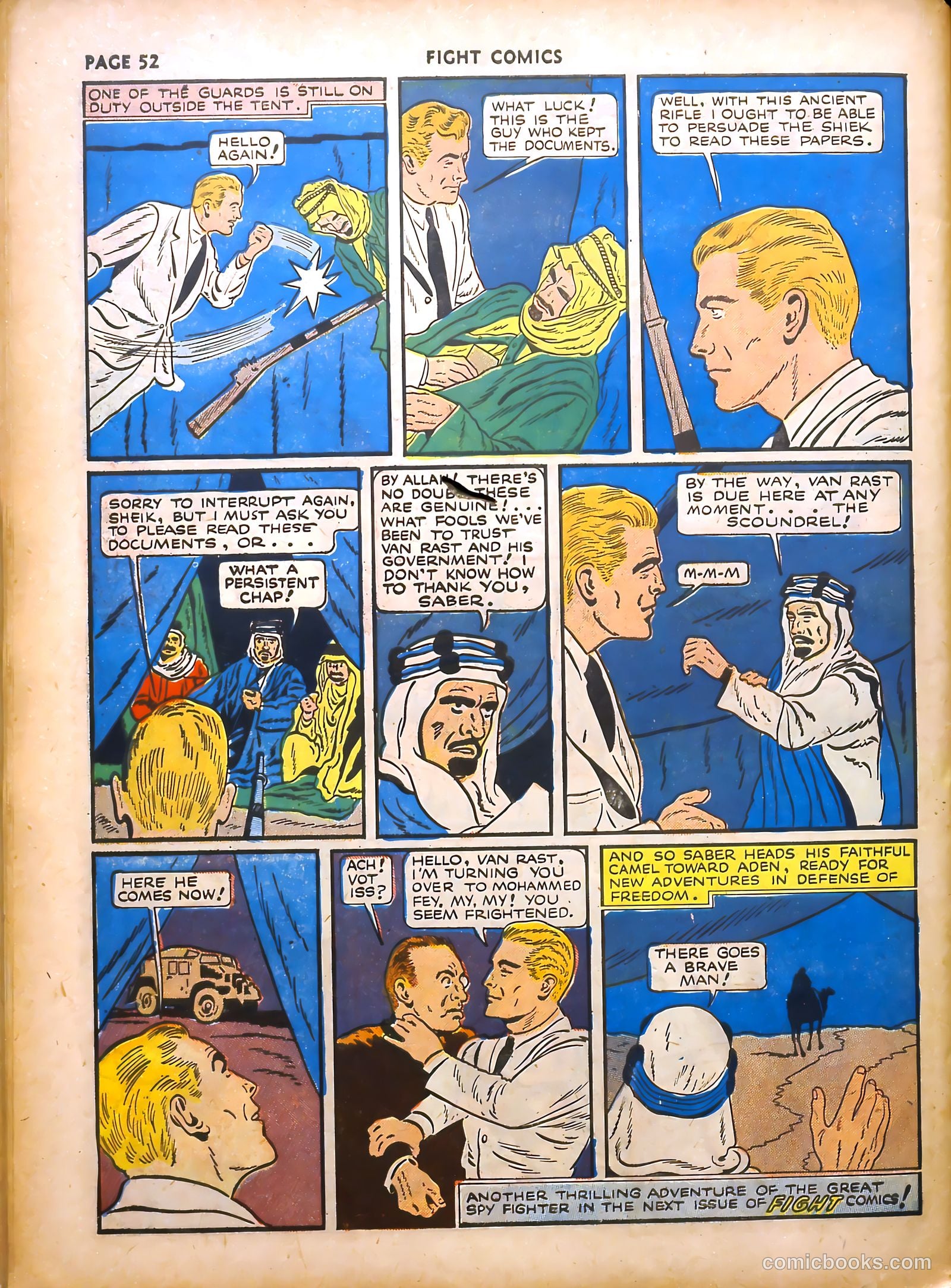 Fight Comics #14 (1941) — page 55 of 69
