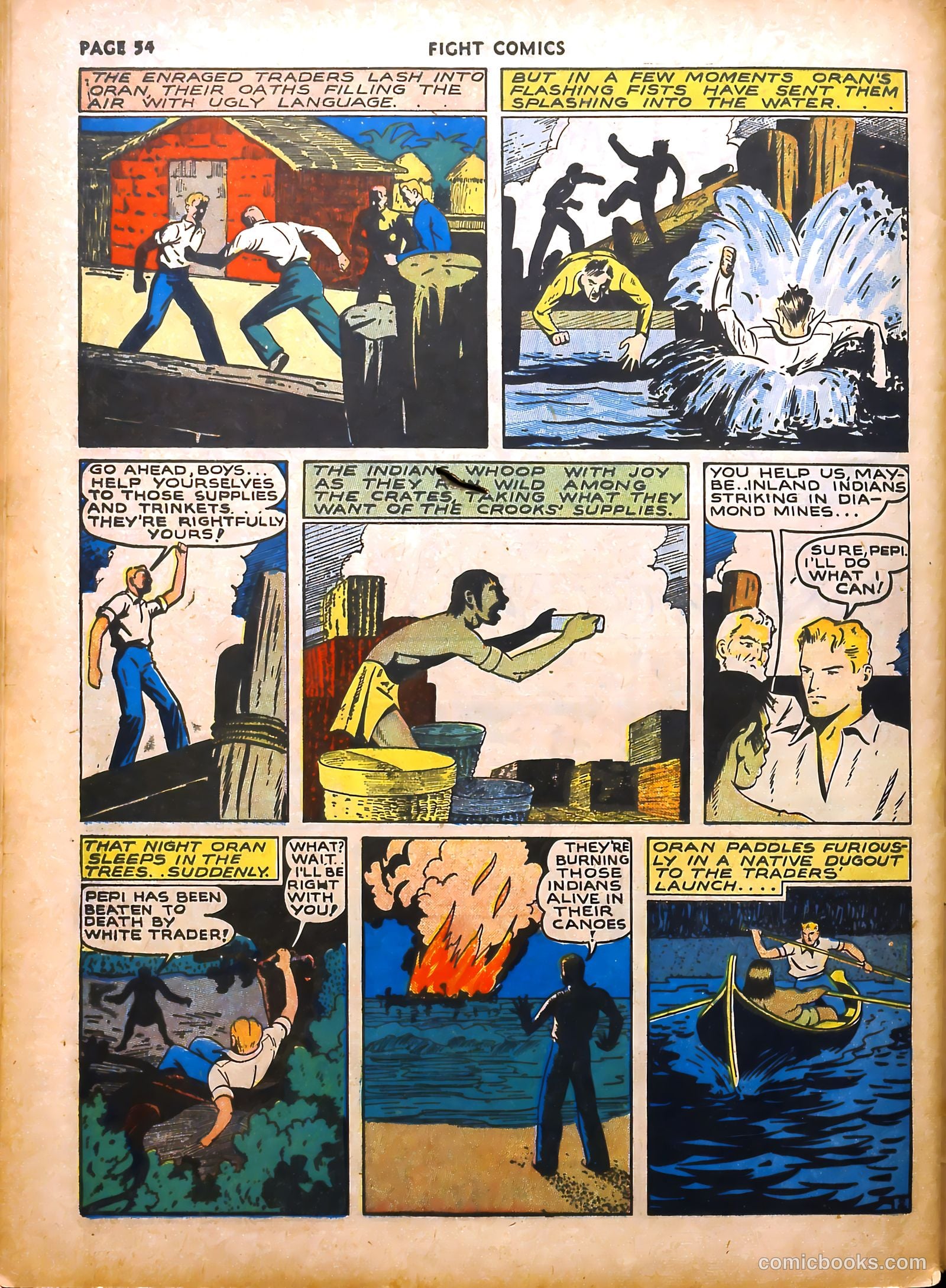 Fight Comics #14 (1941) — page 57 of 69
