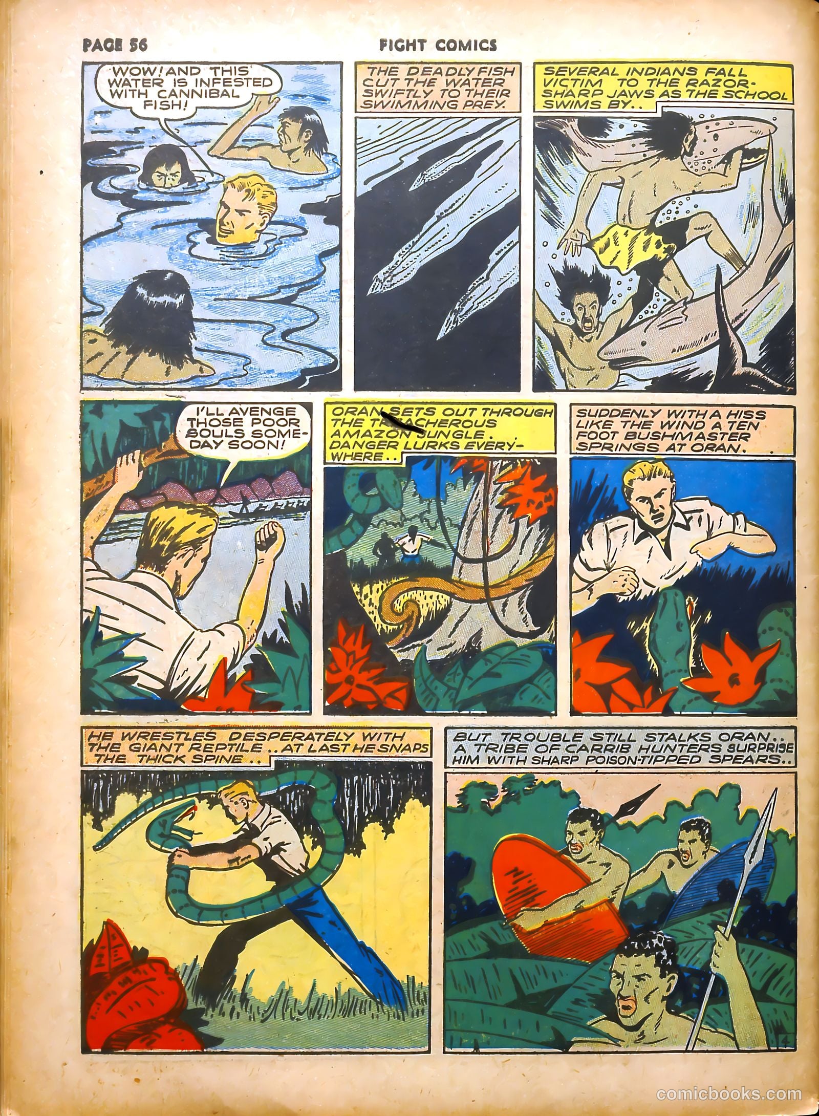 Fight Comics #14 (1941) — page 59 of 69
