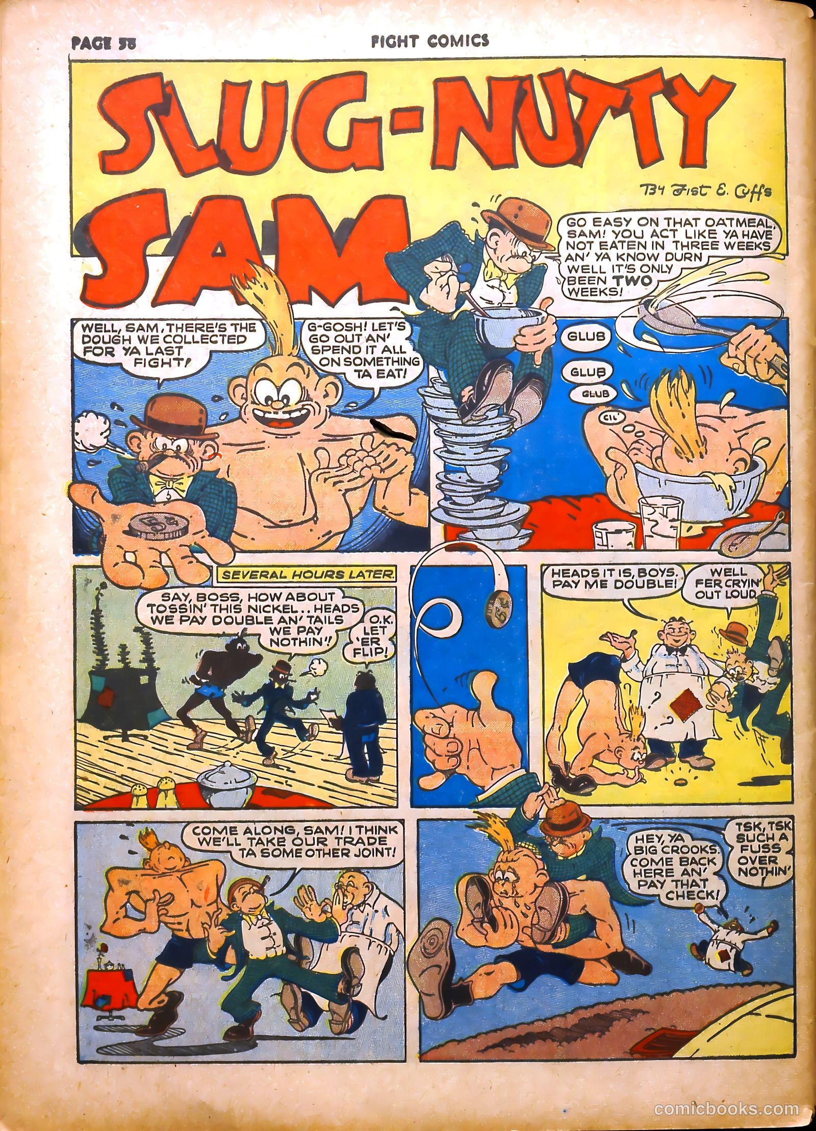 Fight Comics #14 (1941) — page 61 of 69