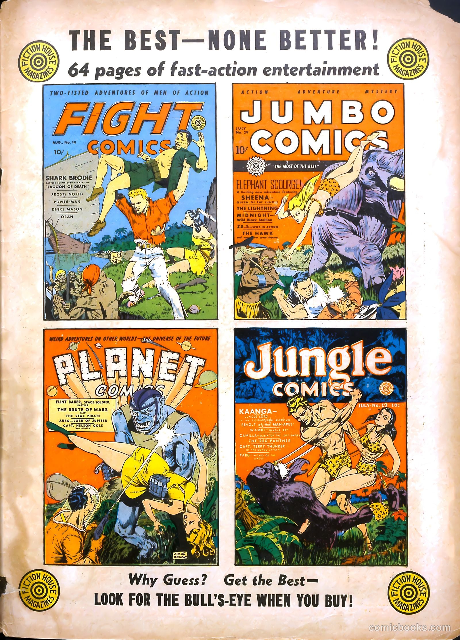 Fight Comics #14 (1941) — page 68 of 69