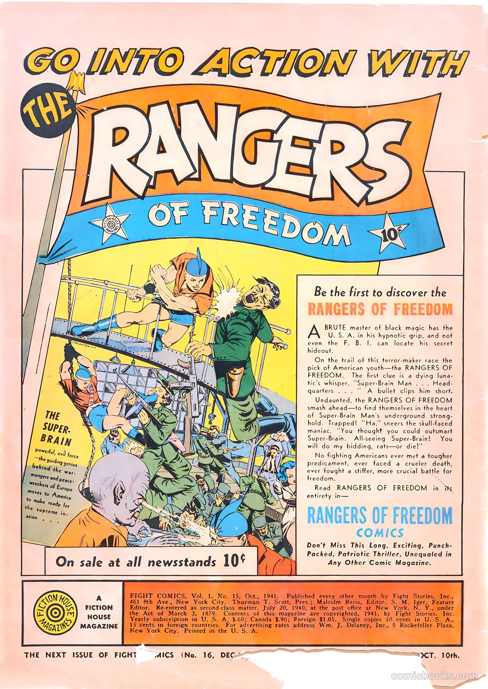 Fight Comics #15 (1941) — page 2 of 69