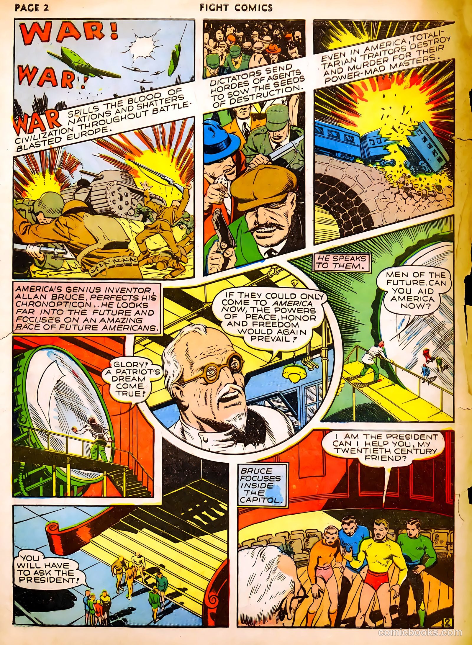 Fight Comics #15 (1941) — page 4 of 69