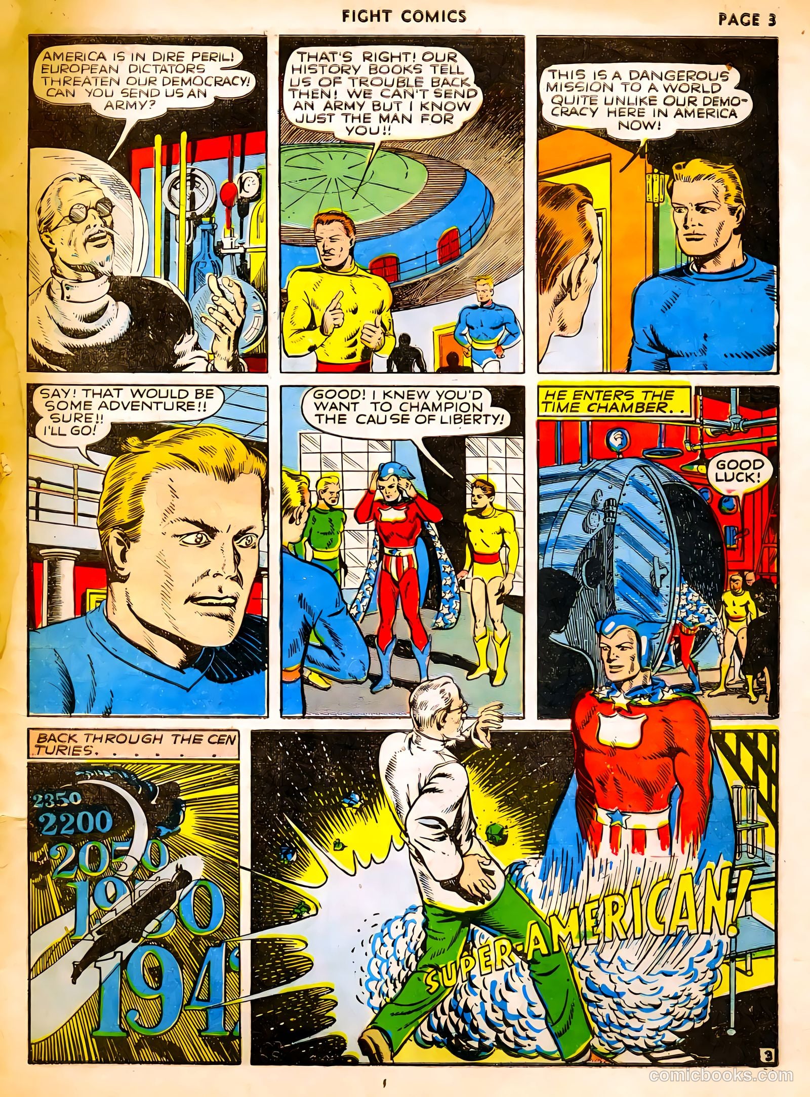 Fight Comics #15 (1941) — page 5 of 69