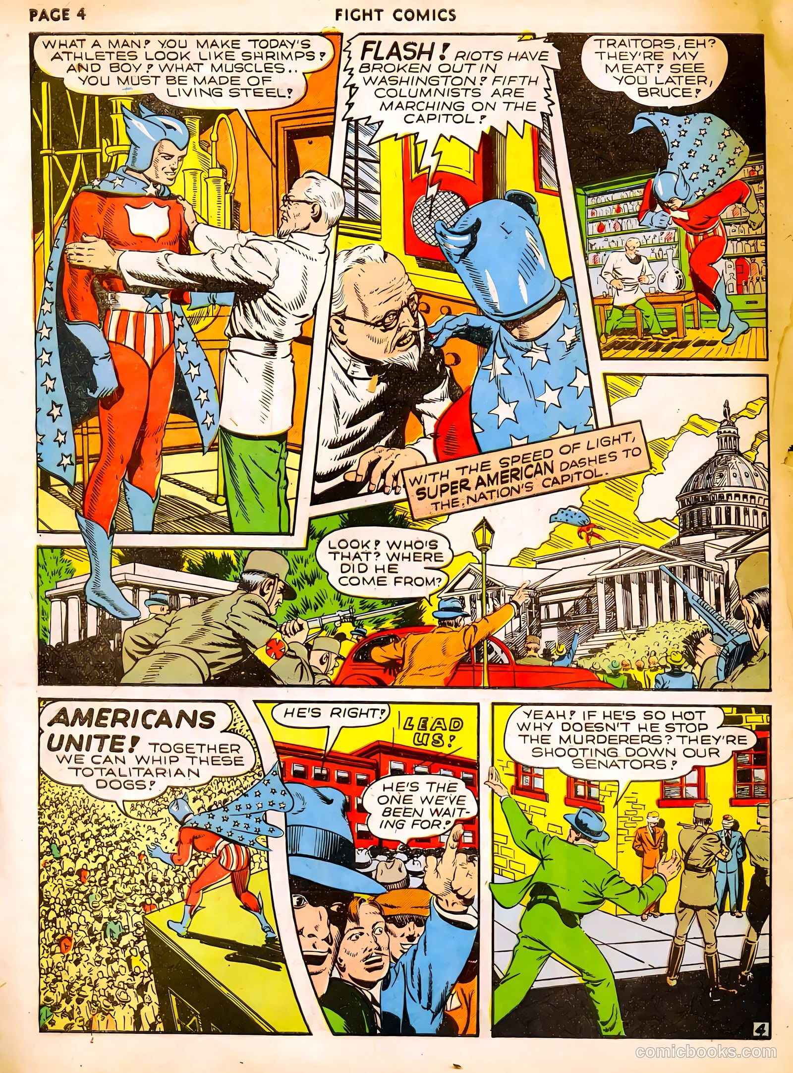 Fight Comics #15 (1941) — page 6 of 69