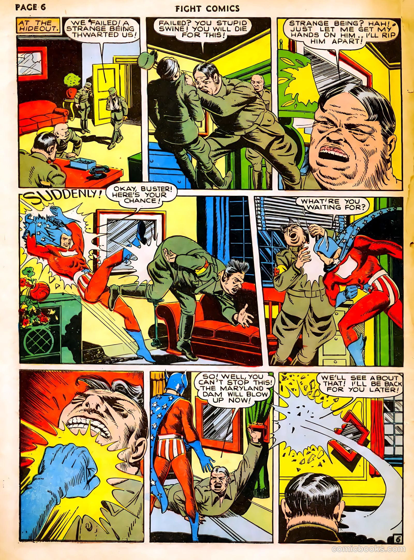 Fight Comics #15 (1941) — page 8 of 69