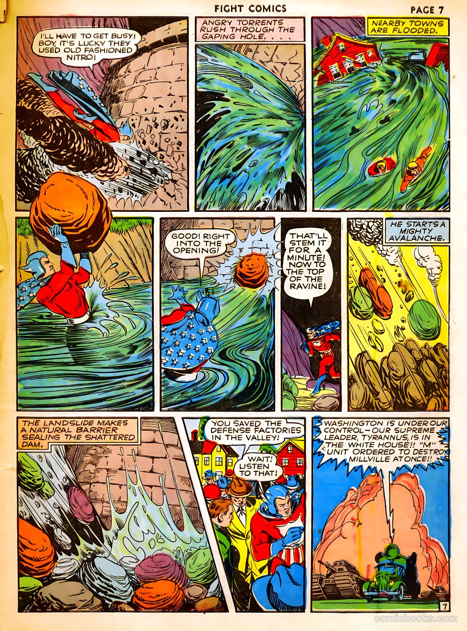 Fight Comics #15 (1941) — page 9 of 69