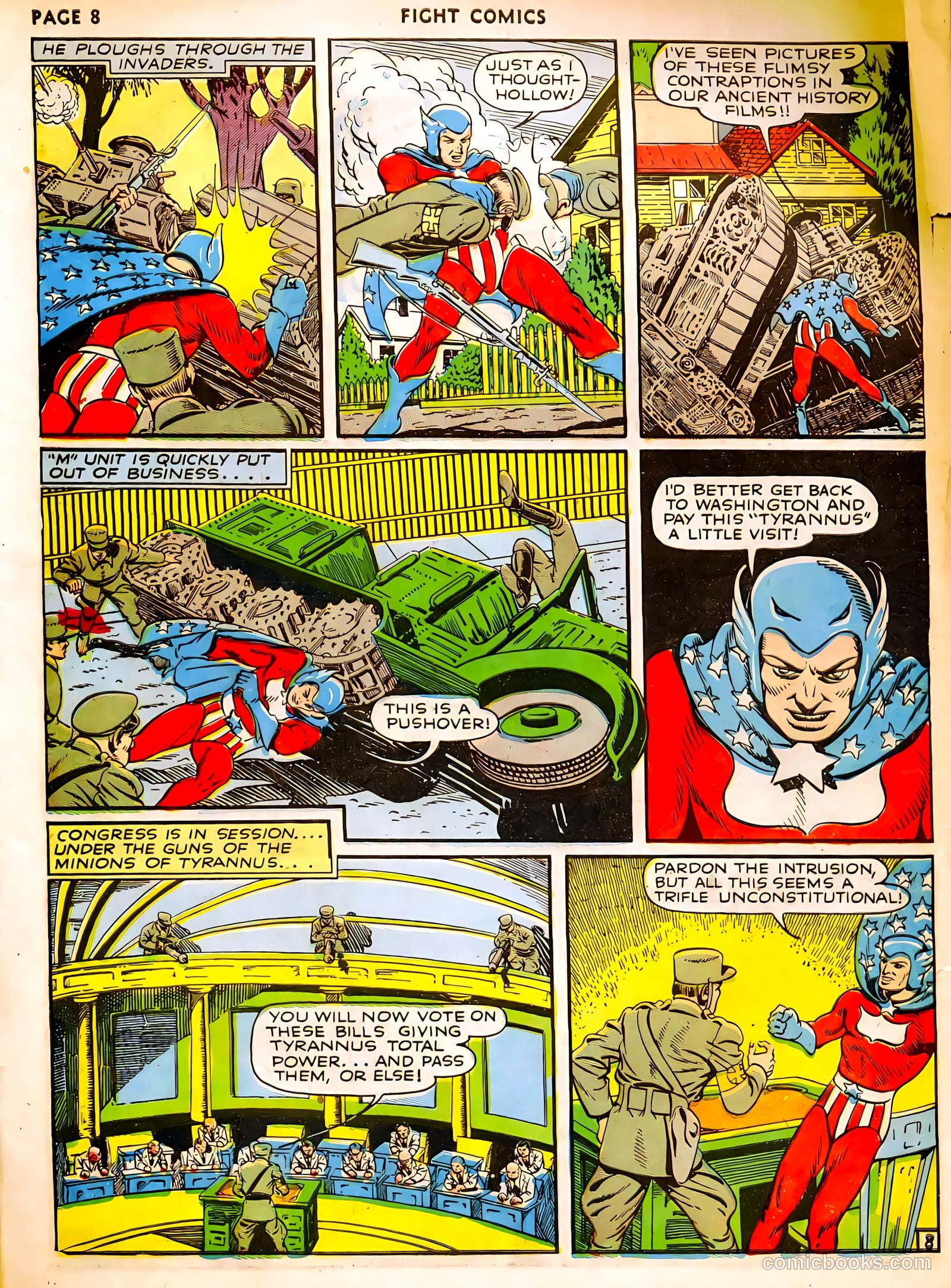 Fight Comics #15 (1941) — page 10 of 69
