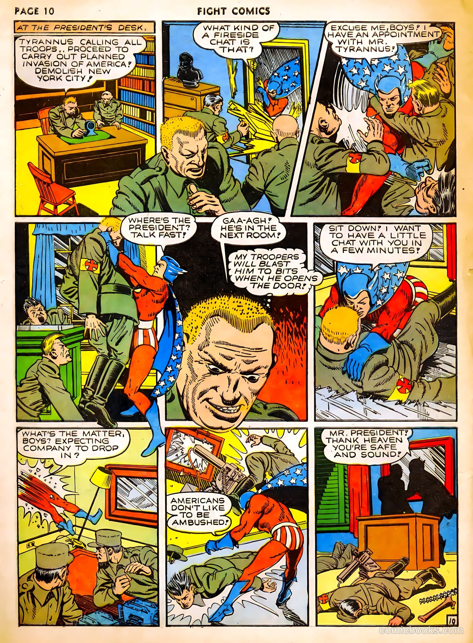 Fight Comics #15 (1941) — page 12 of 69
