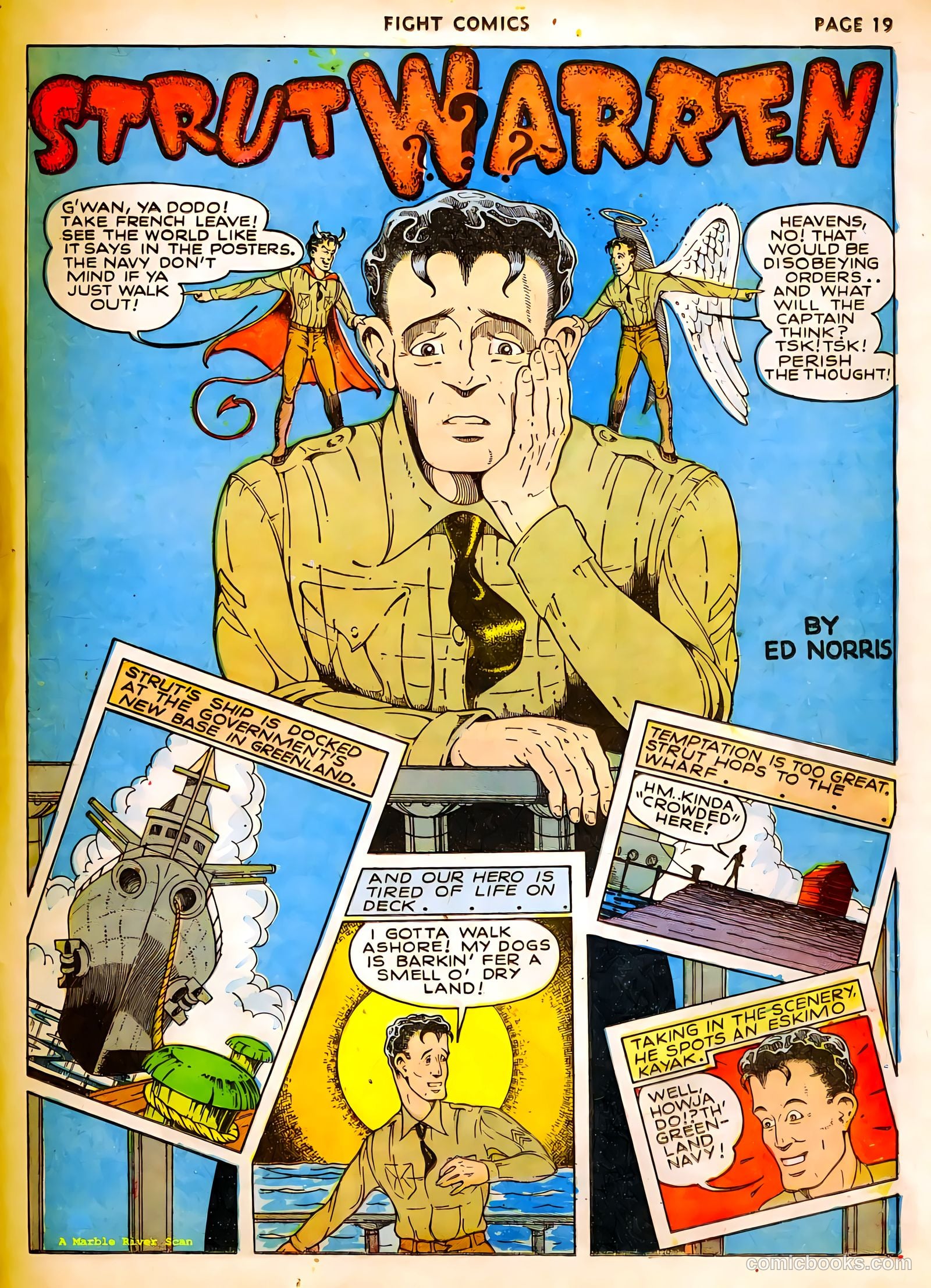 Fight Comics #15 (1941) — page 21 of 69