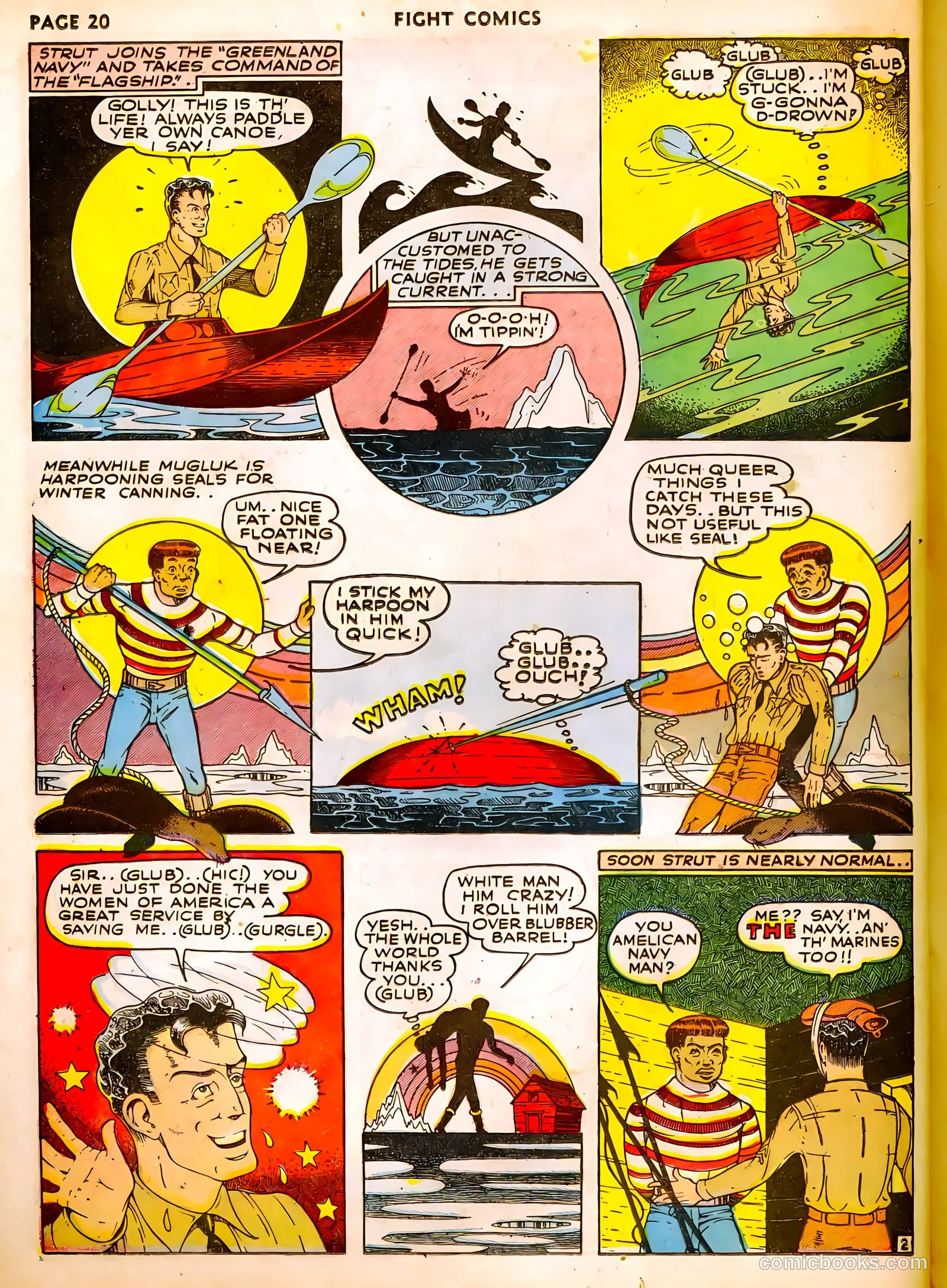 Fight Comics #15 (1941) — page 22 of 69