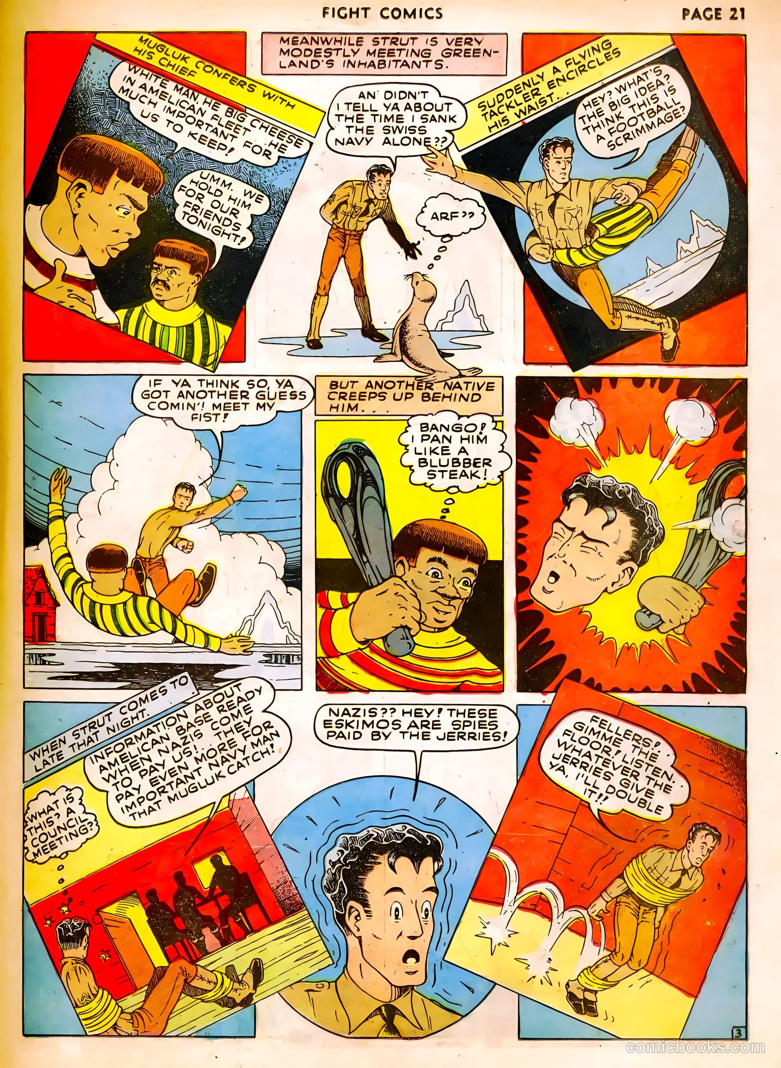 Fight Comics #15 (1941) — page 23 of 69