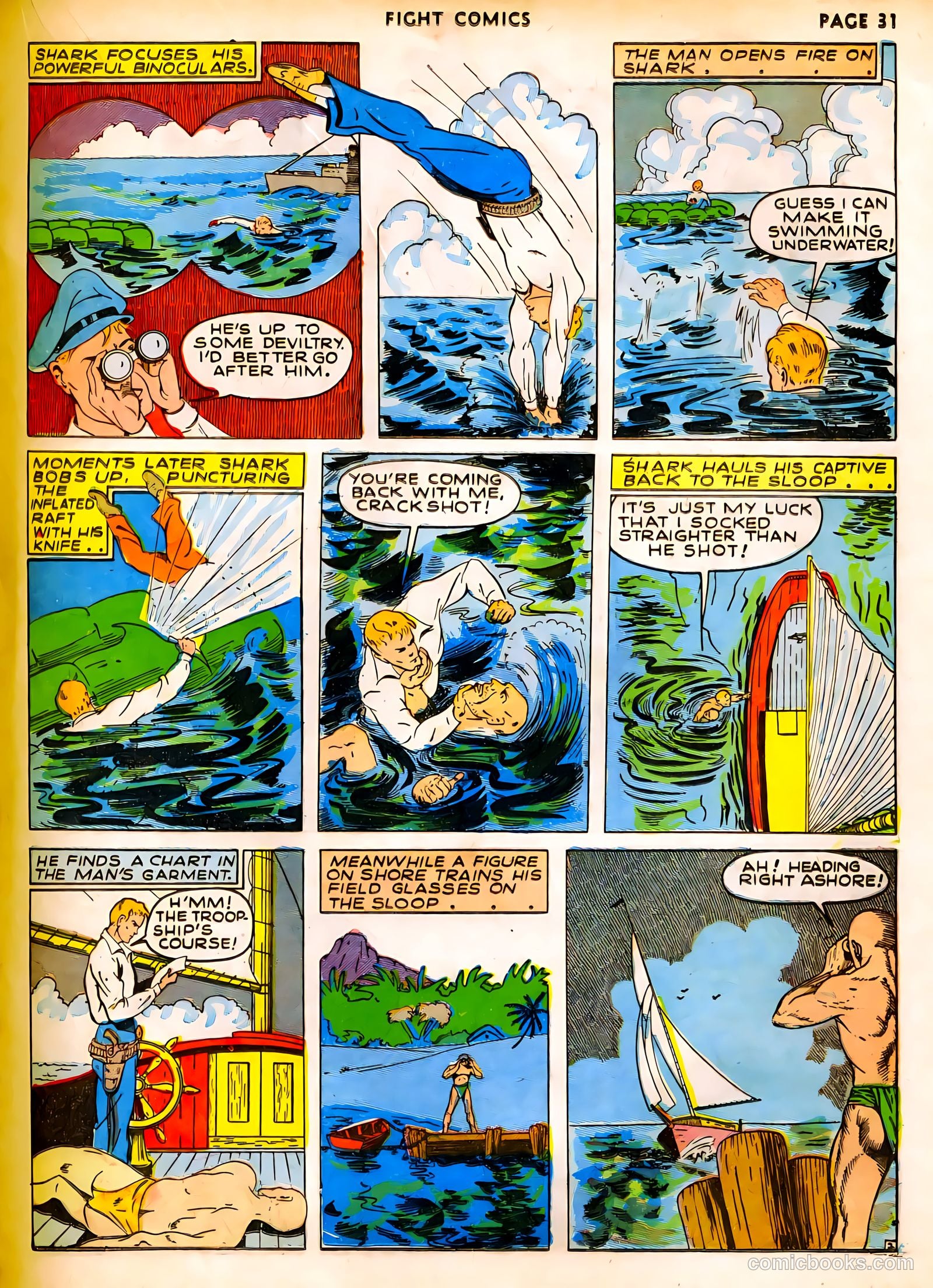 Fight Comics #15 (1941) — page 33 of 69
