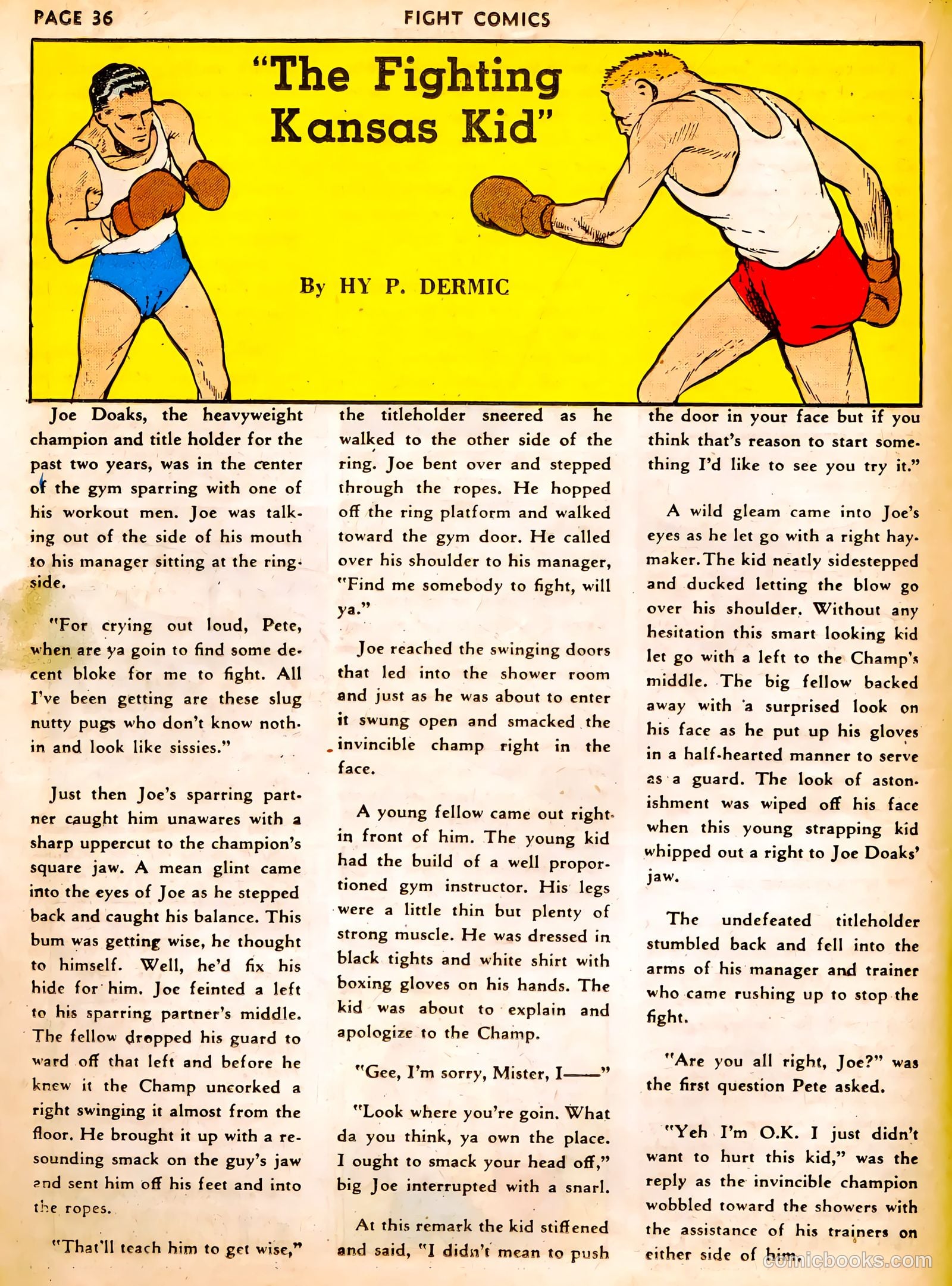 Fight Comics #15 (1941) — page 38 of 69