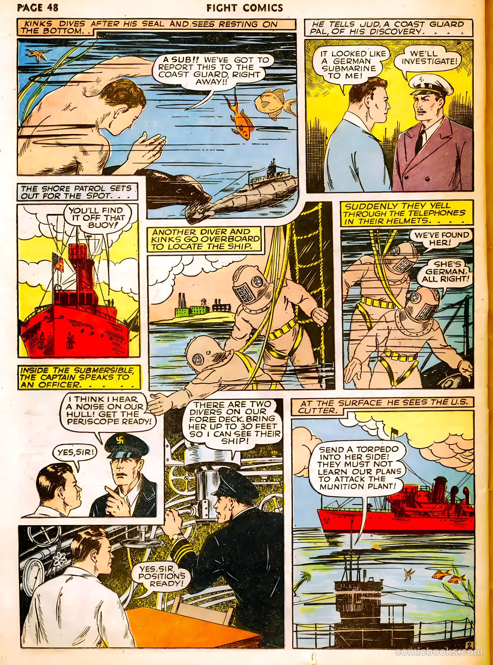 Fight Comics #15 (1941) — page 50 of 69