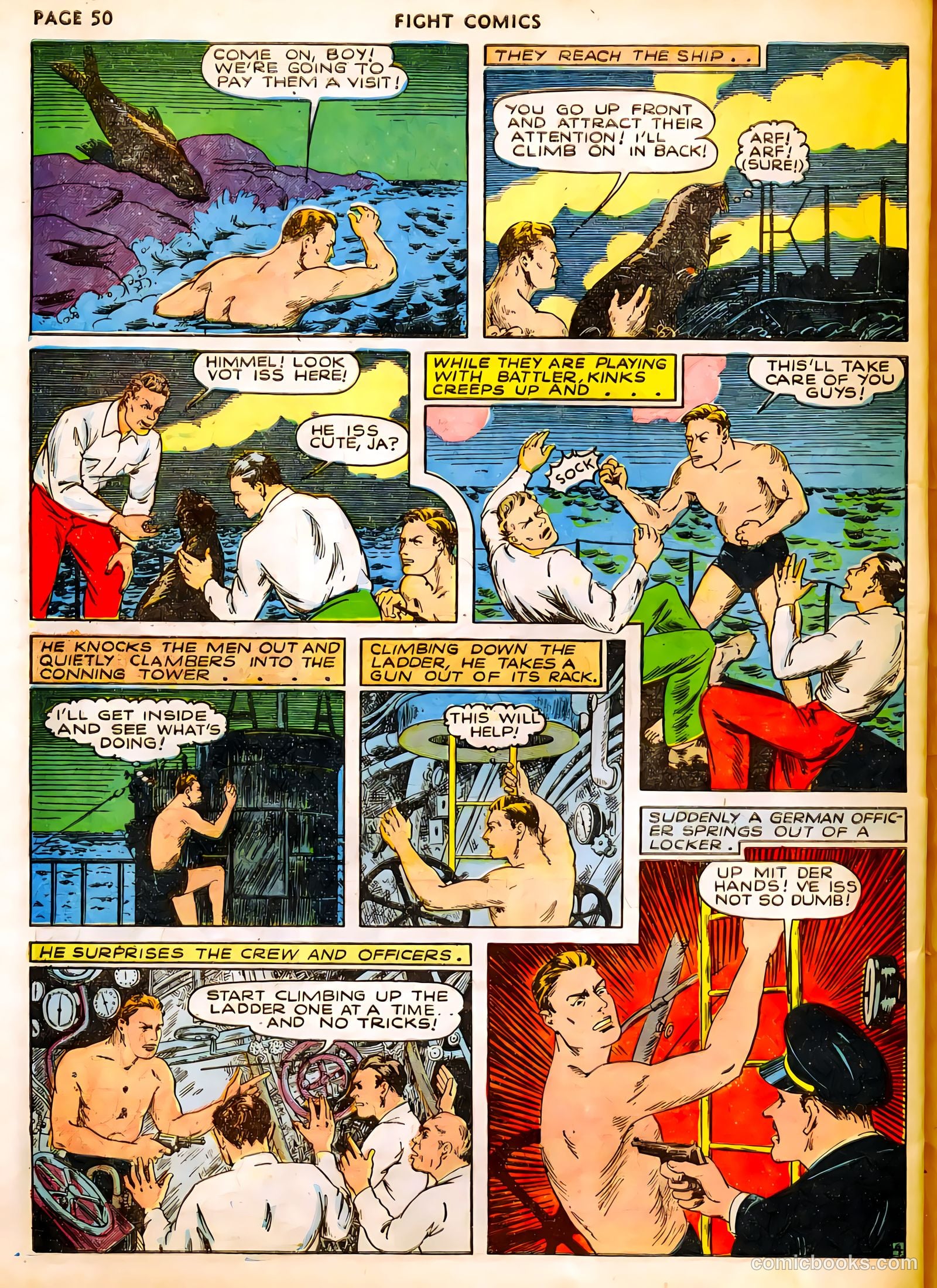 Fight Comics #15 (1941) — page 52 of 69