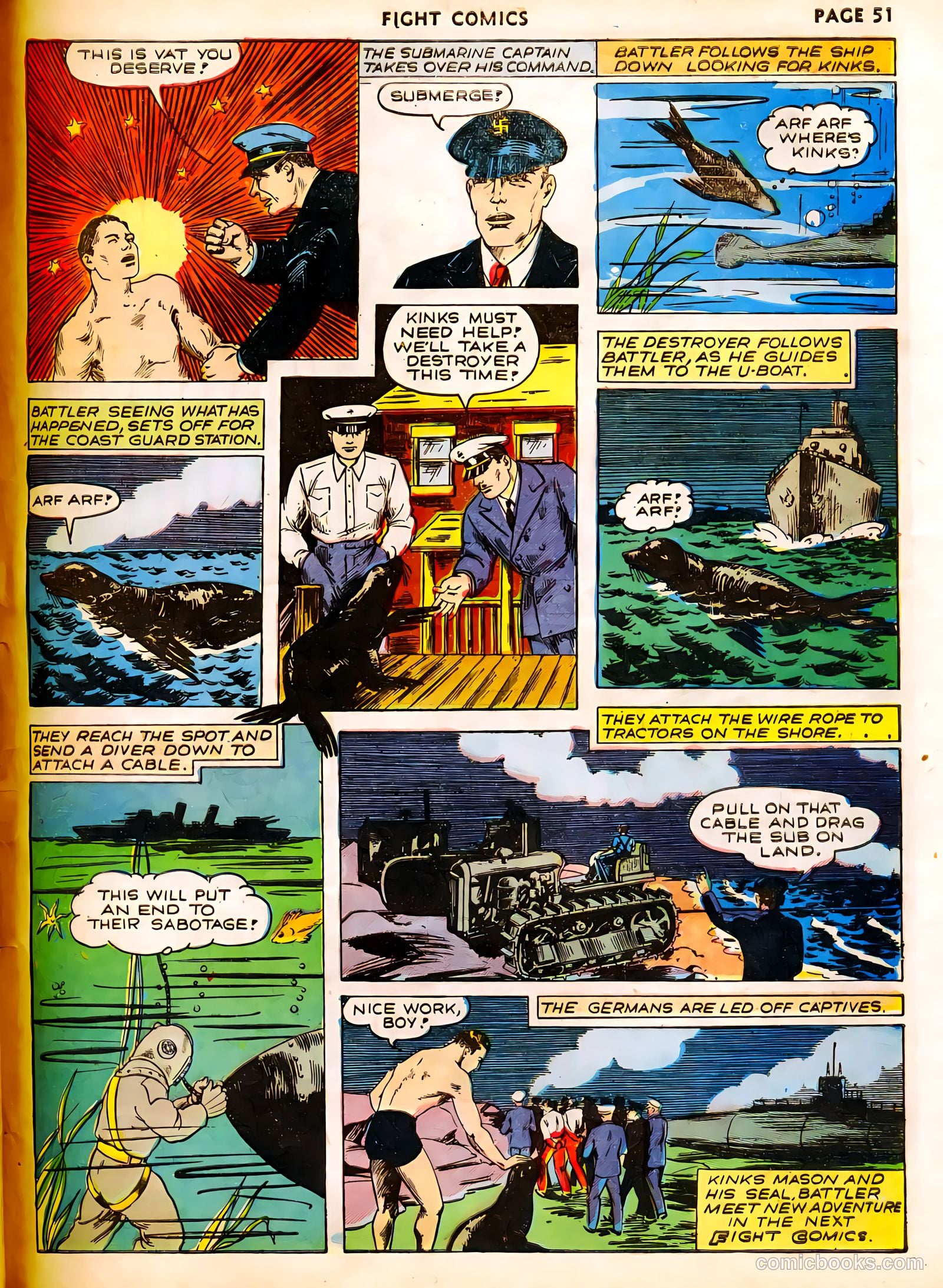 Fight Comics #15 (1941) — page 53 of 69