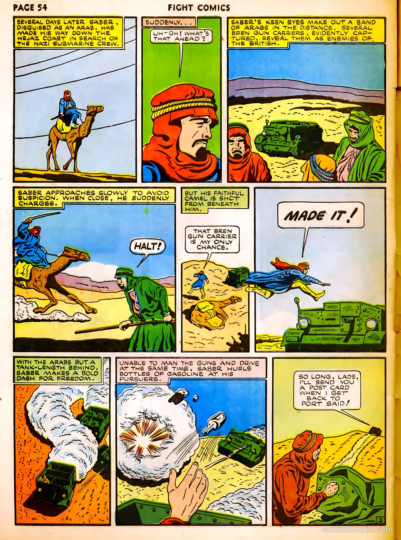 Fight Comics #15 (1941) — page 56 of 69