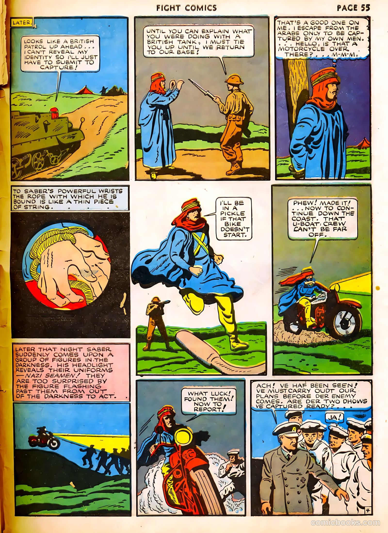 Fight Comics #15 (1941) — page 57 of 69