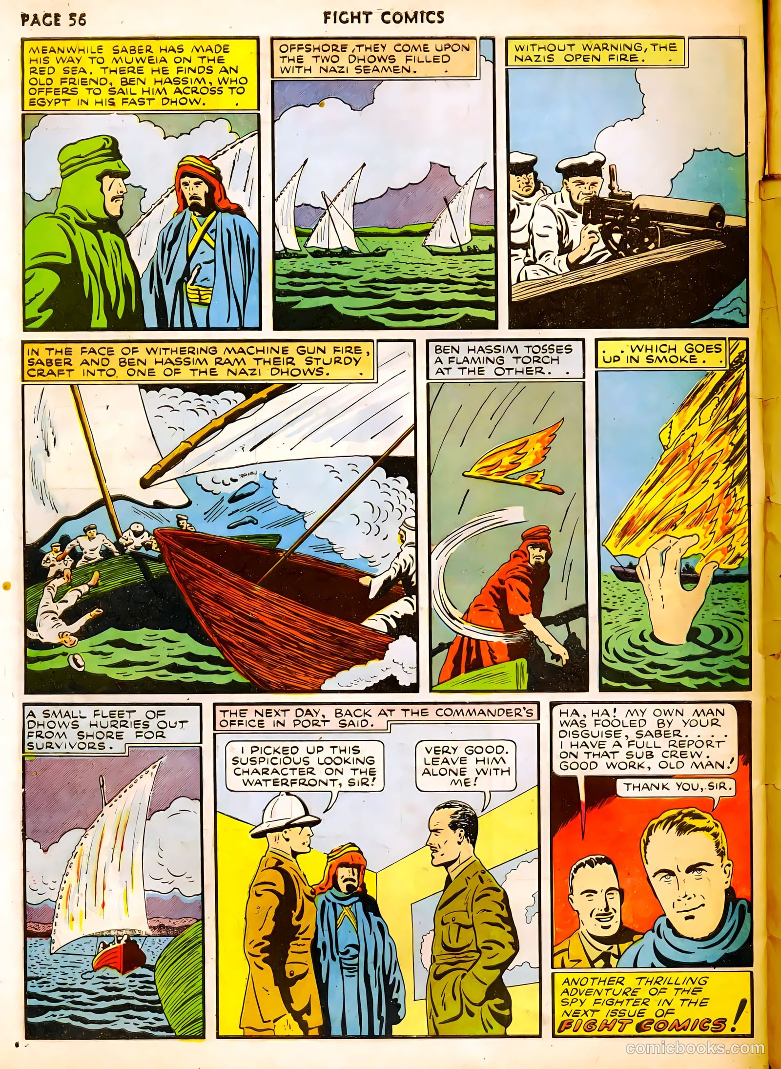Fight Comics #15 (1941) — page 58 of 69