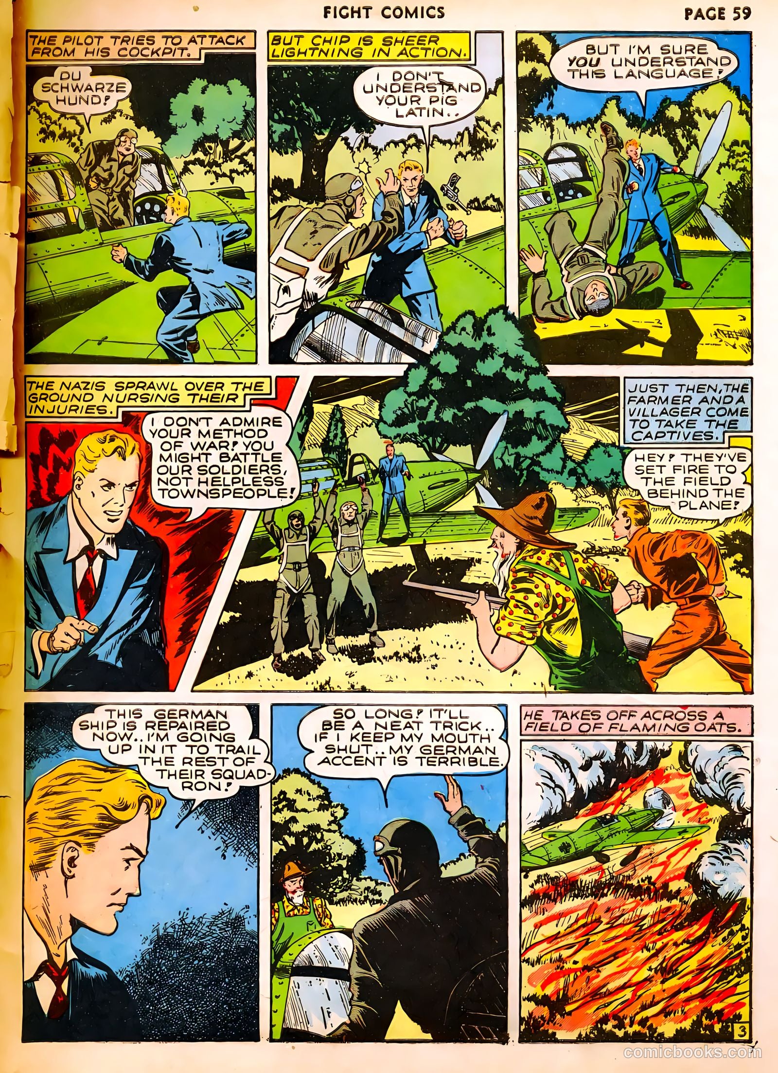 Fight Comics #15 (1941) — page 61 of 69